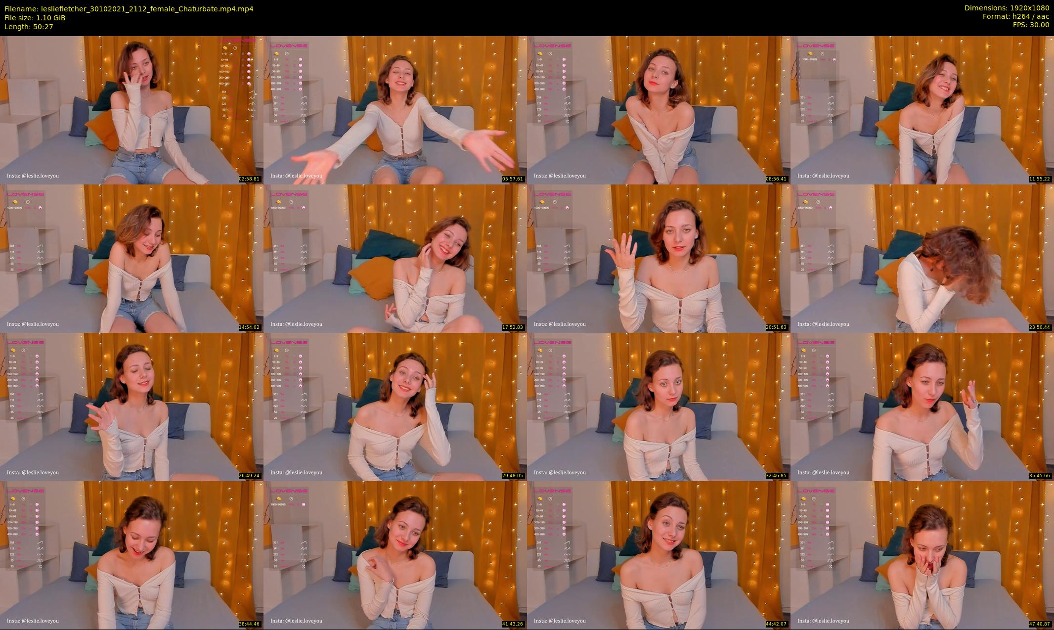 lesliefletcher — 51 minute Chaturbate couple cam show recording, 1080p, Oct 30, 2021