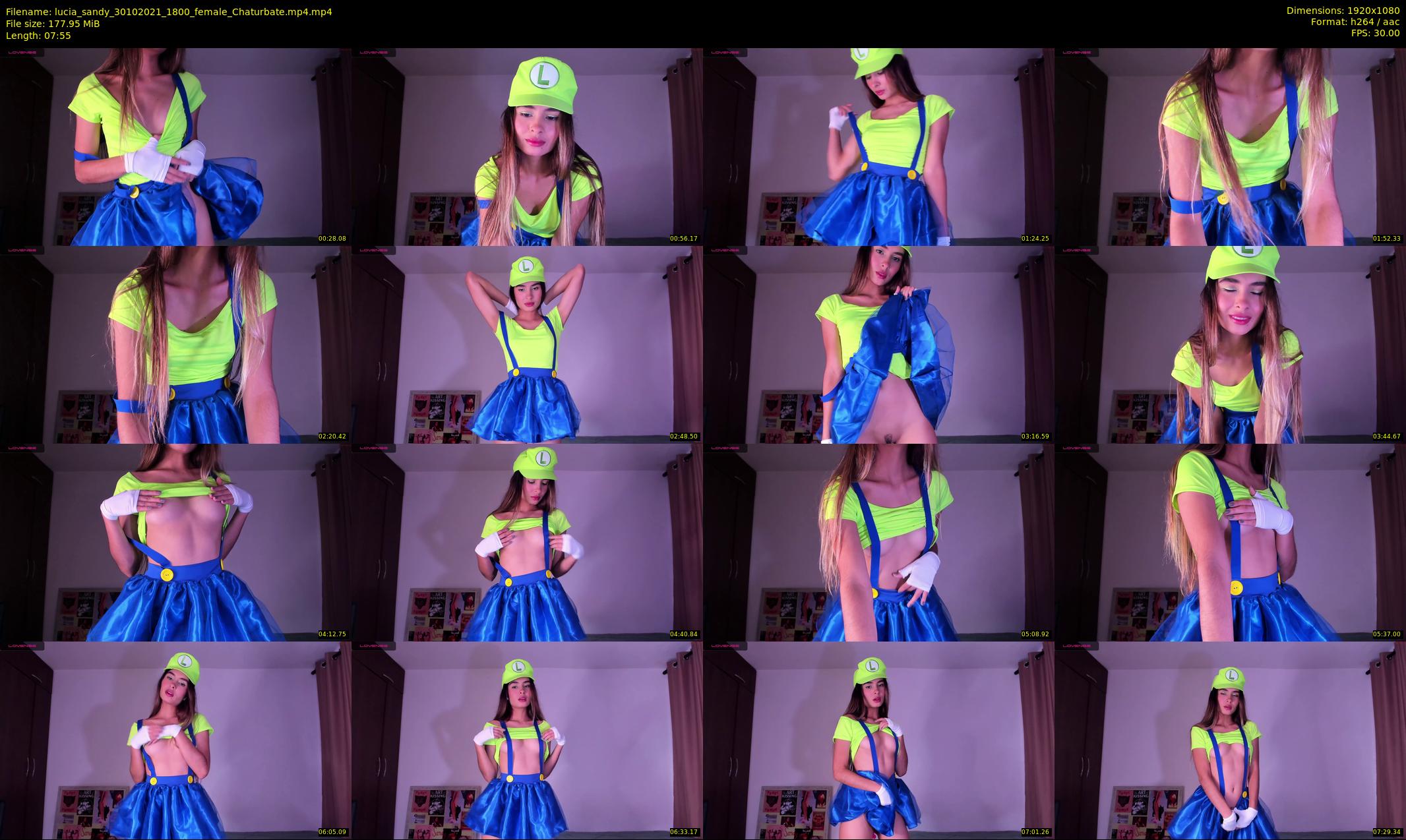 lucia_sandy — 8 minute Chaturbate female cam show recording, 1080p, Oct 30, 2021