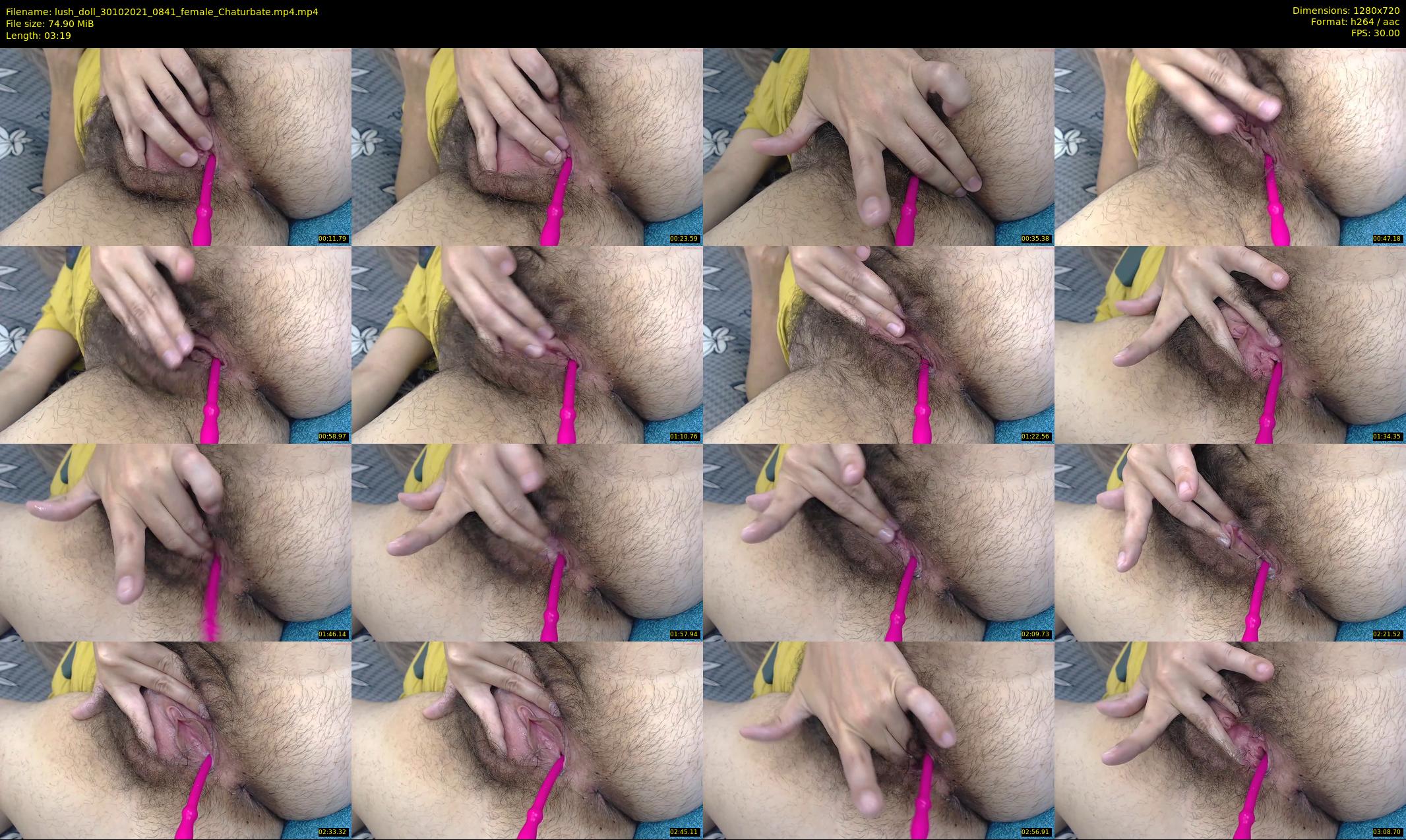 lush_doll — 4 minute Chaturbate female cam show recording, 720p, Oct 30, 2021
