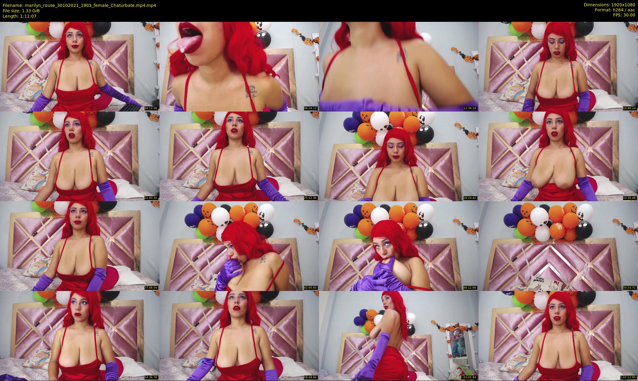 marilyn_rouse — 72 minute Chaturbate female cam show recording, 1080p, Oct 30, 2021