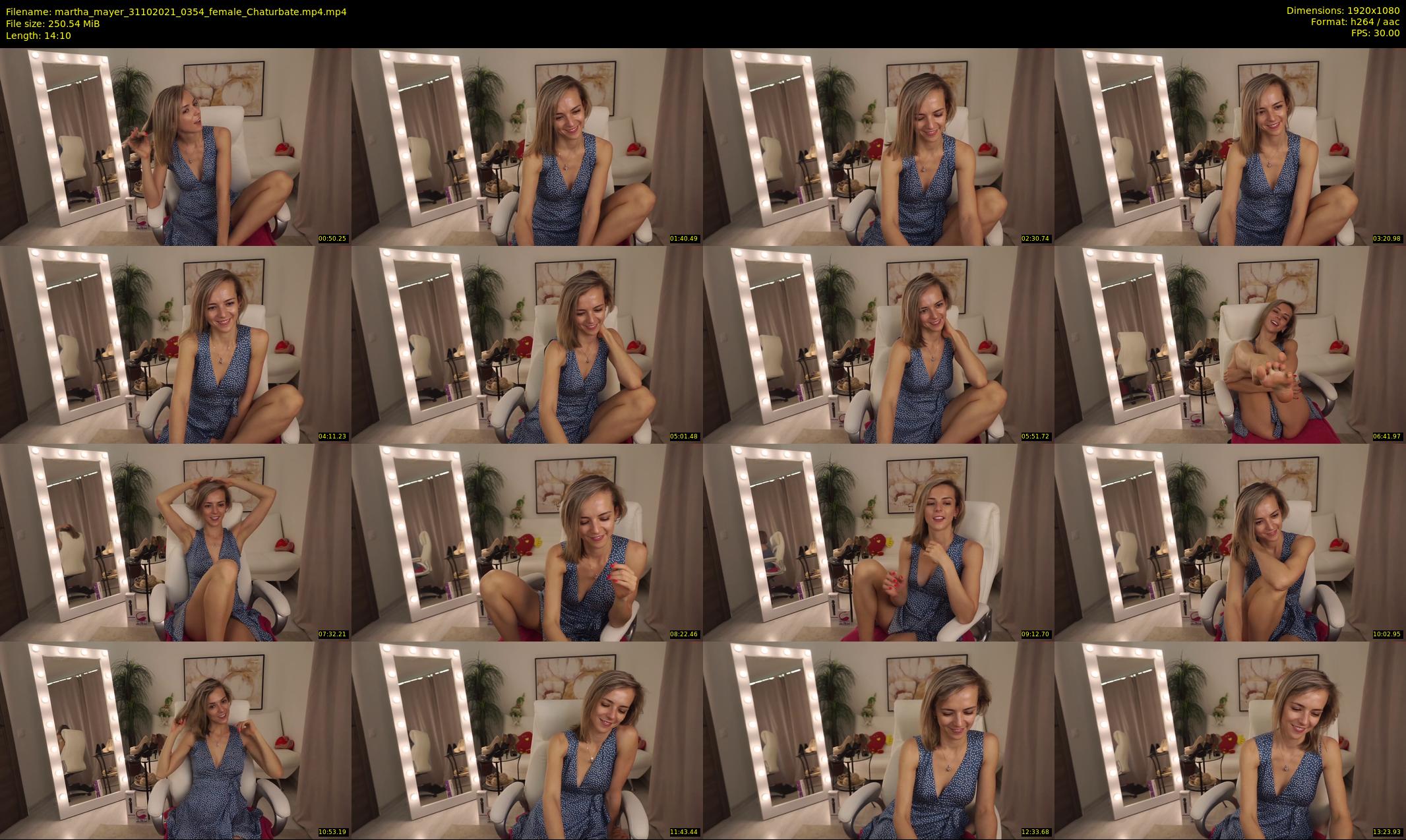 martha_mayer — 15 minute Chaturbate female cam show recording, 1080p, Oct 31, 2021