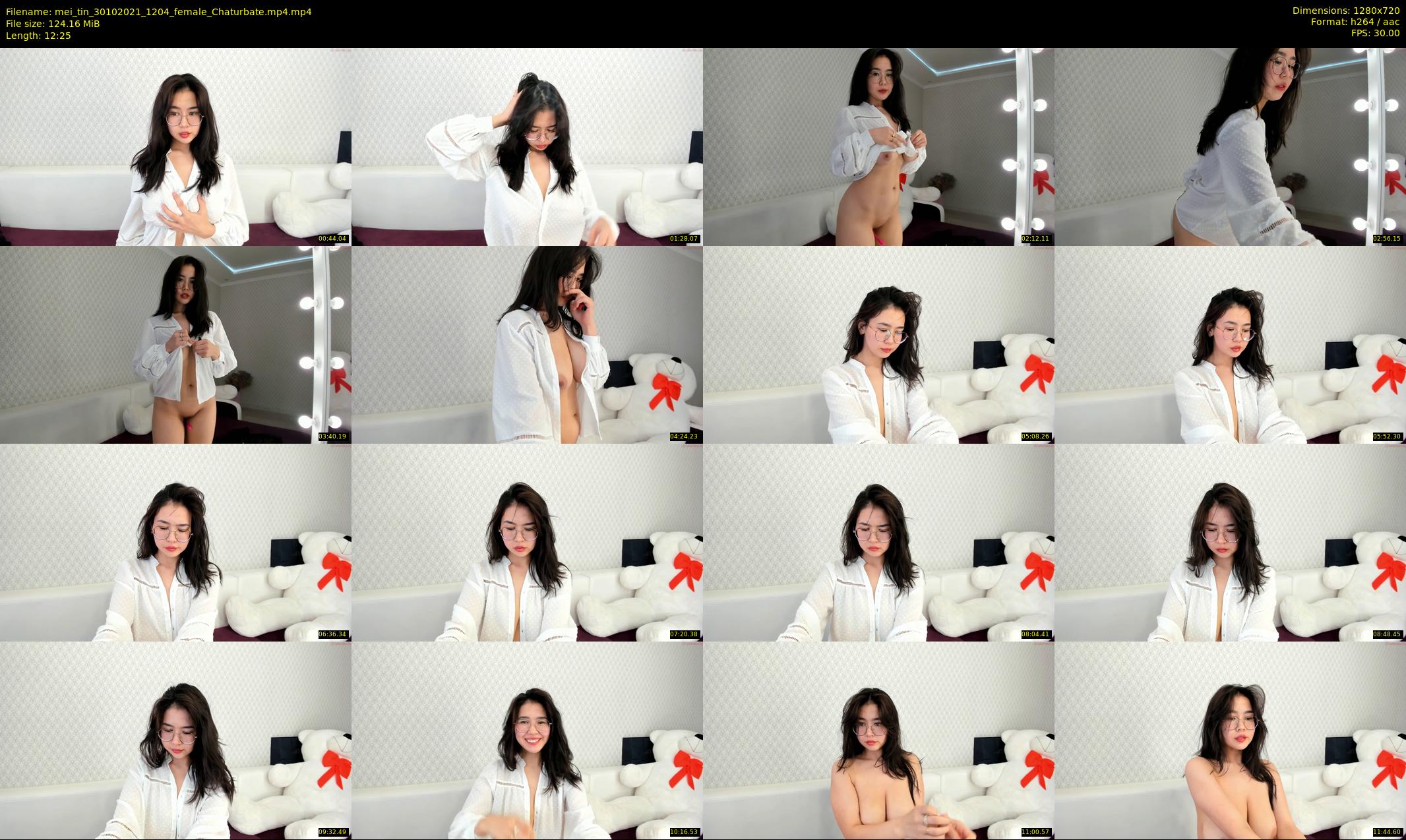 mei_tin — 13 minute Chaturbate female cam show recording, 720p, Oct 30, 2021