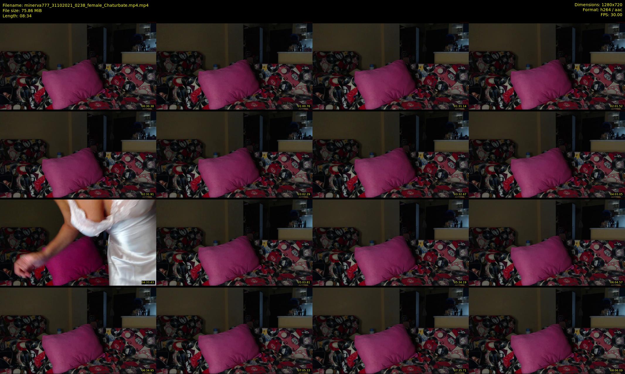 minerva777 — 9 minute Chaturbate female cam show recording, 720p, Oct 31, 2021