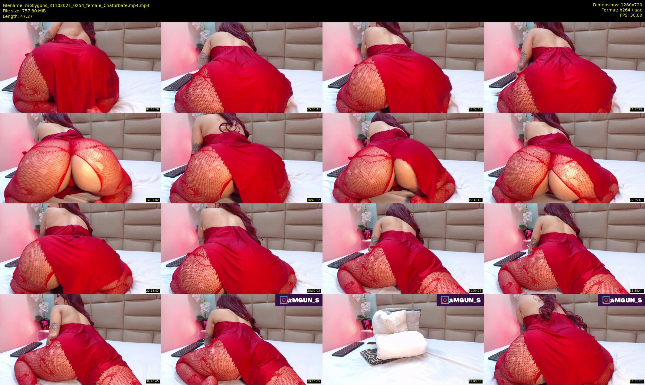 mollyguns — 48 minute Chaturbate female cam show recording, 720p, Oct 31, 2021