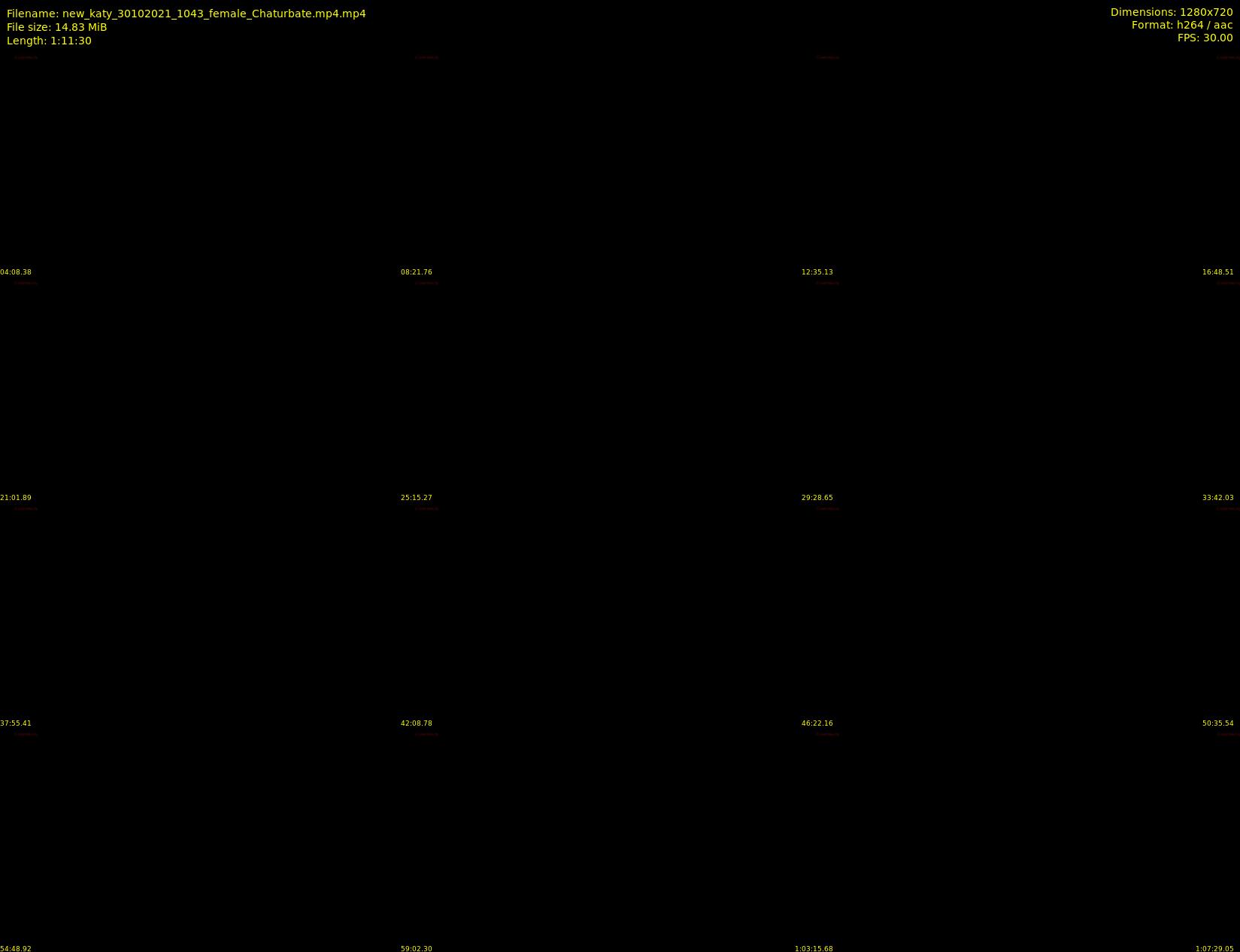 new_katy — 72 minute Chaturbate female cam show recording, 720p, Oct 30, 2021