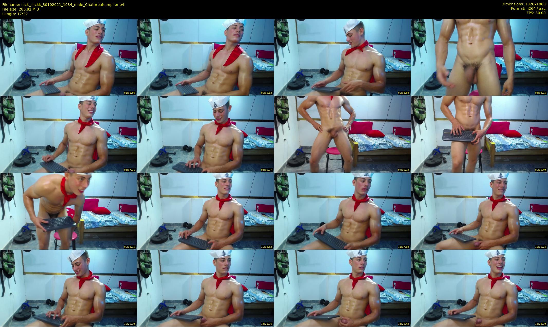 nick_zackk — 18 minute Chaturbate male cam show recording, 1080p, Oct 30, 2021