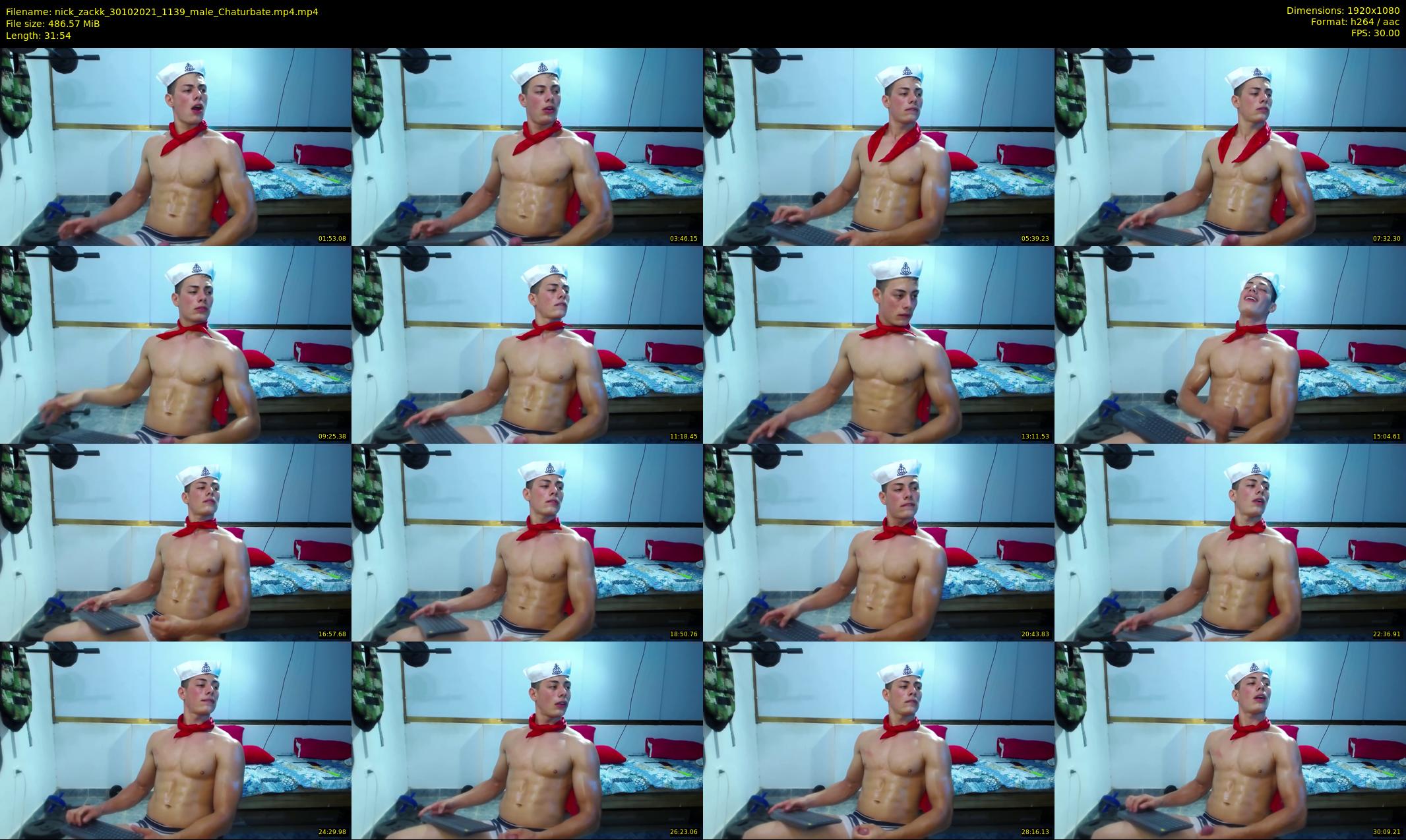 nick_zackk — 32 minute Chaturbate male cam show recording, 1080p, Oct 30, 2021