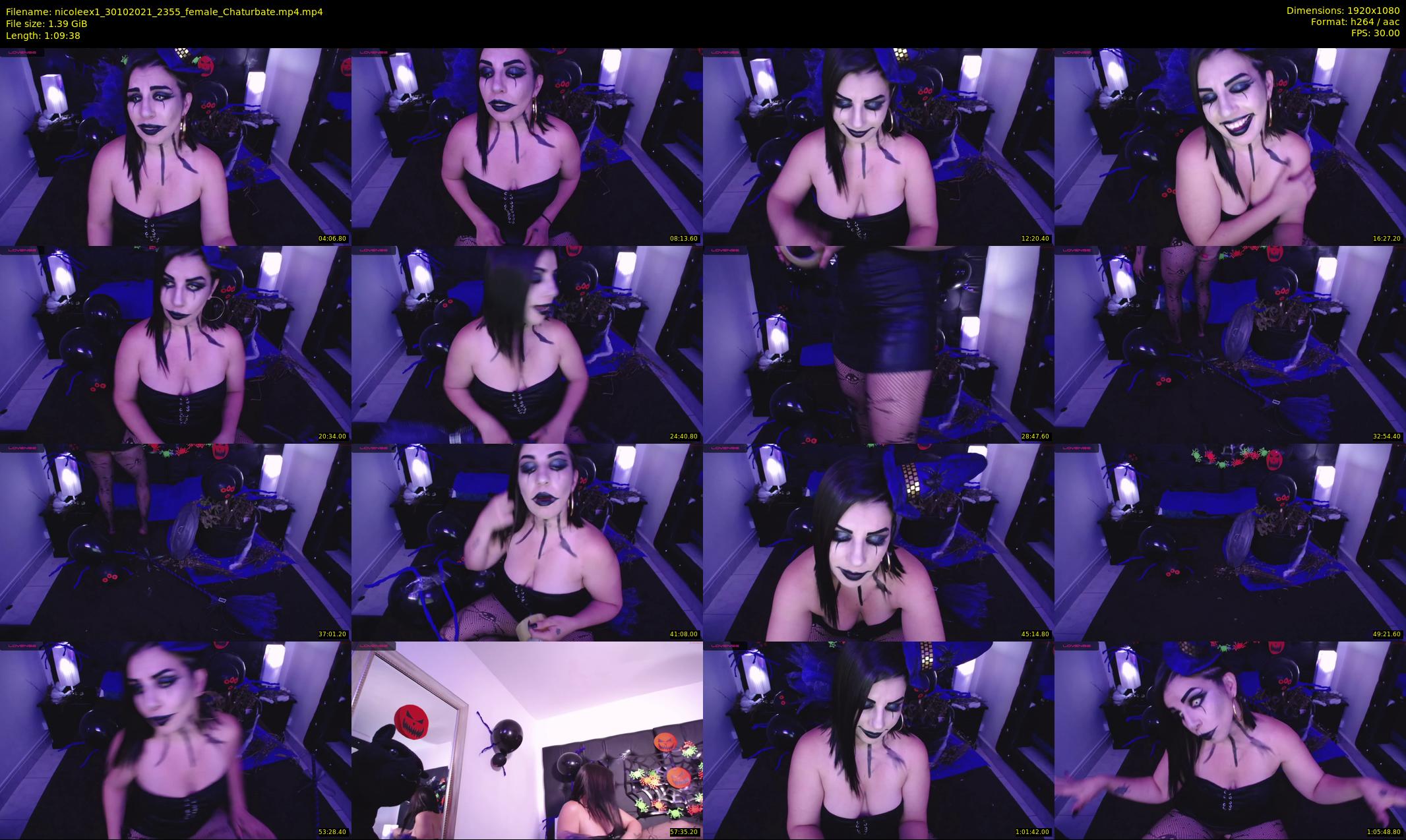 nicoleex1 — 70 minute Chaturbate female cam show recording, 1080p, Oct 30, 2021
