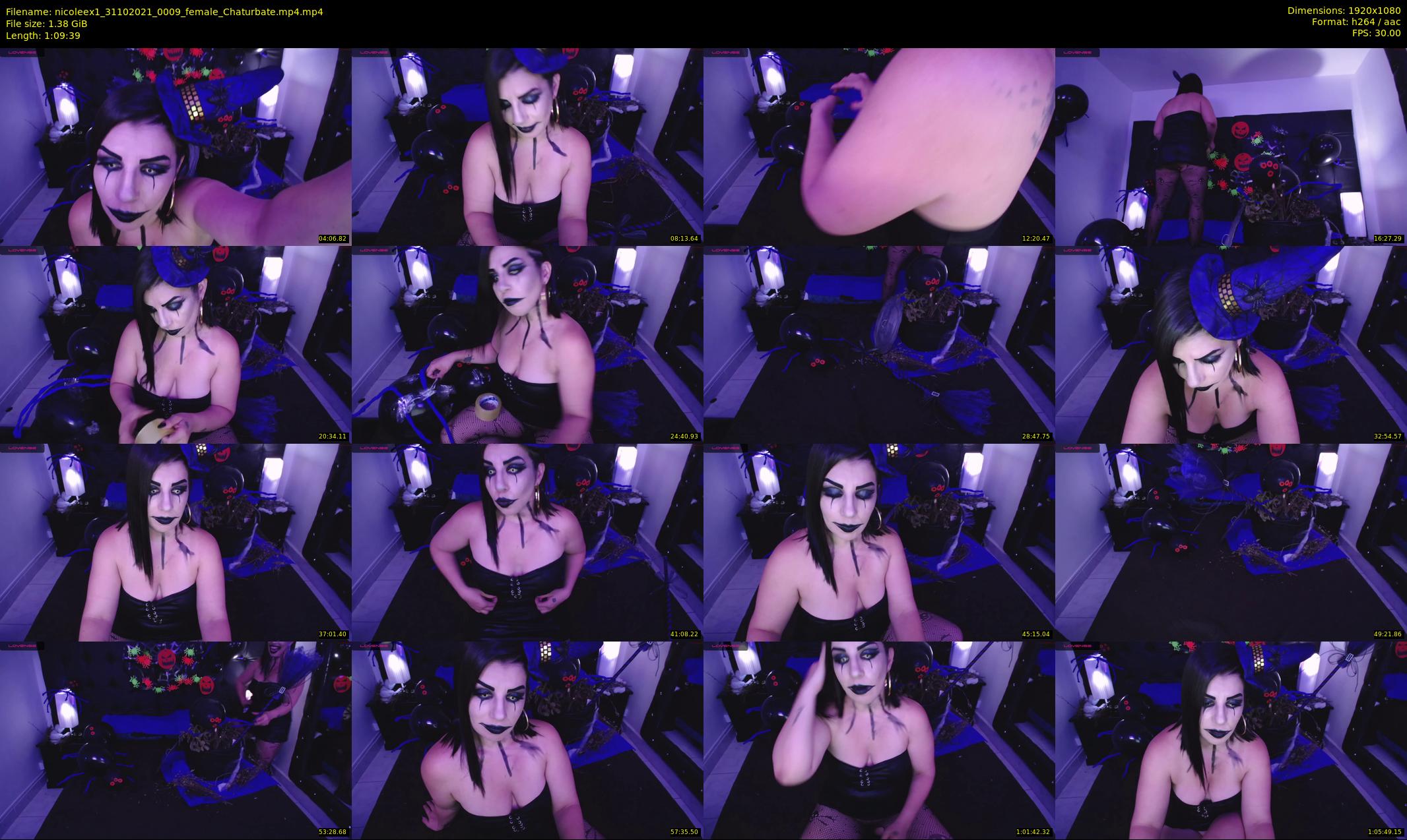 nicoleex1 — 70 minute Chaturbate female cam show recording, 1080p, Oct 31, 2021