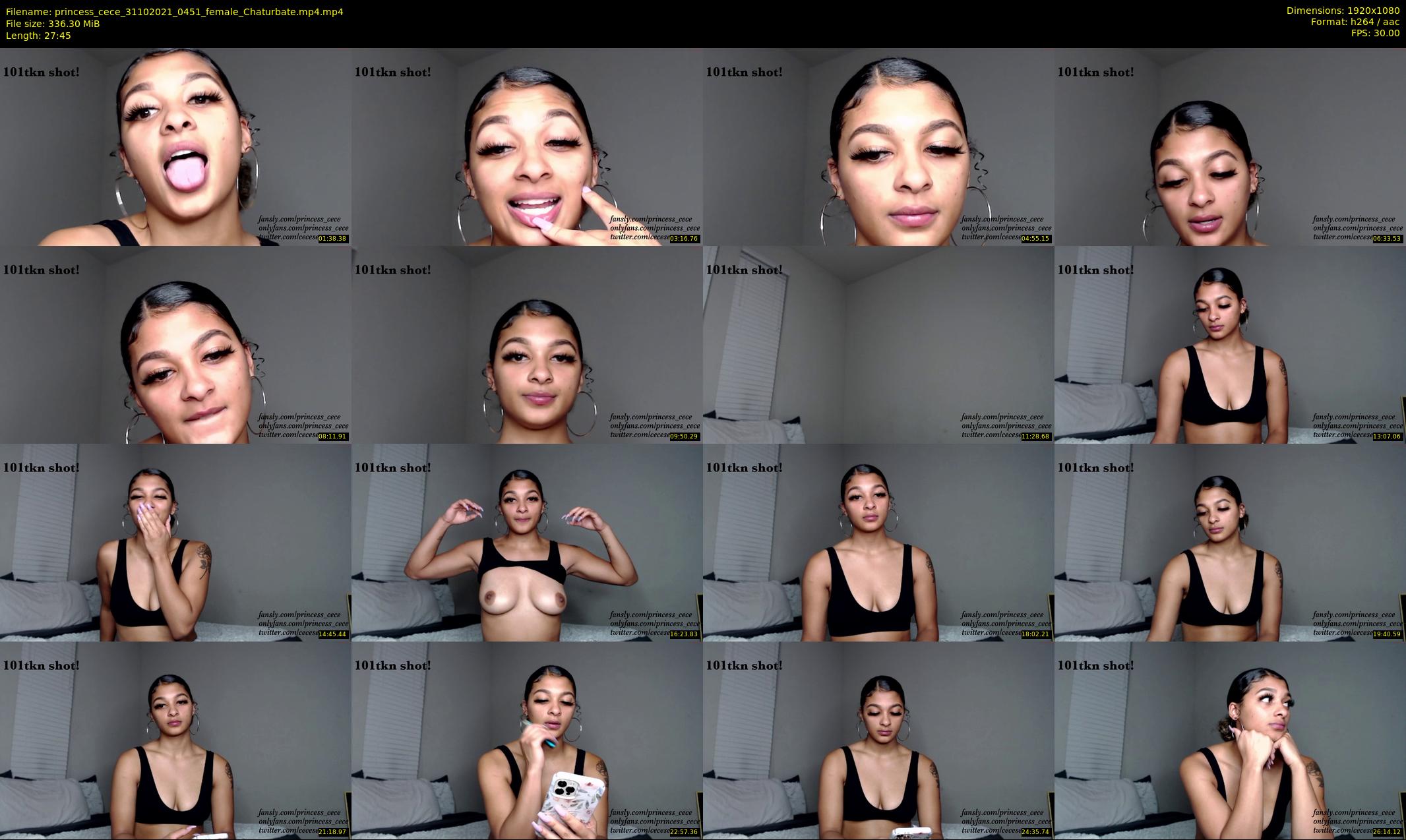 princess_cece — 28 minute Chaturbate female cam show recording, 1080p, Oct 31, 2021