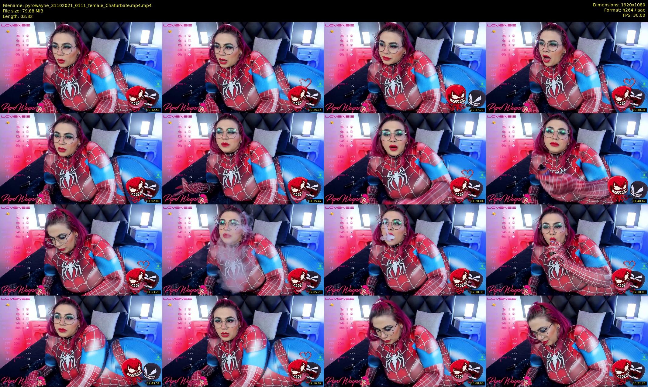 pyrowayne — 4 minute Chaturbate female cam show recording, 1080p, Oct 31, 2021