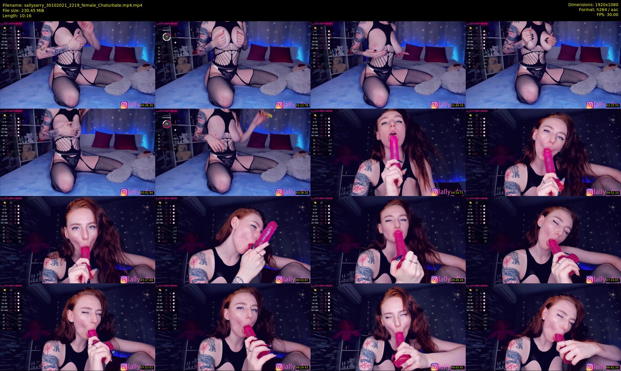 sallysarry — 11 minute Chaturbate couple cam show recording, 1080p, Oct 30, 2021