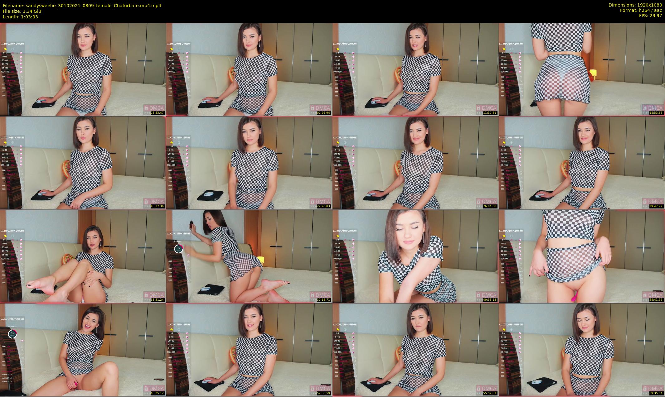 sandysweetie — 64 minute Chaturbate female cam show recording, 1080p, Oct 30, 2021