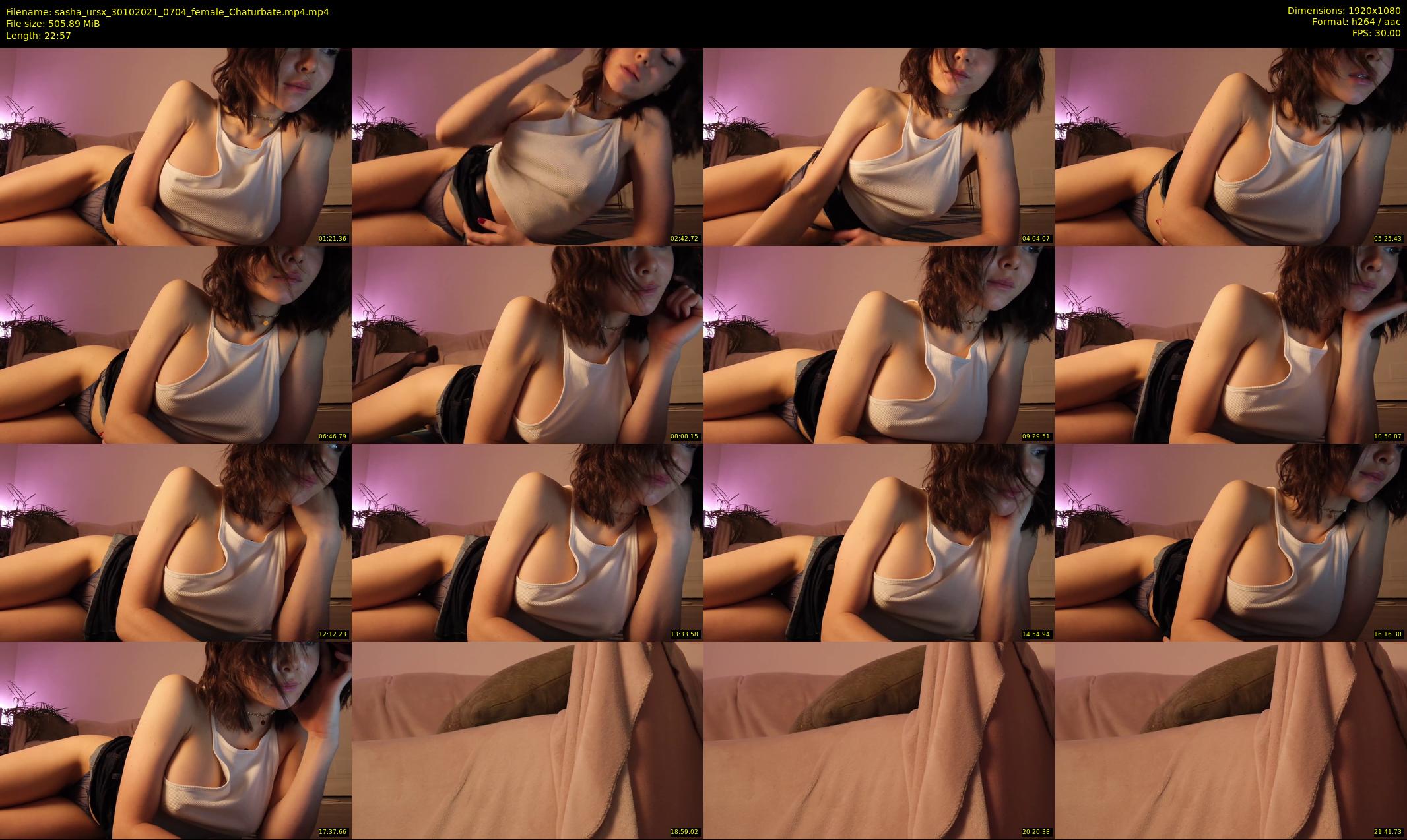 sasha_ursx — 23 minute Chaturbate female cam show recording, 1080p, Oct 30, 2021
