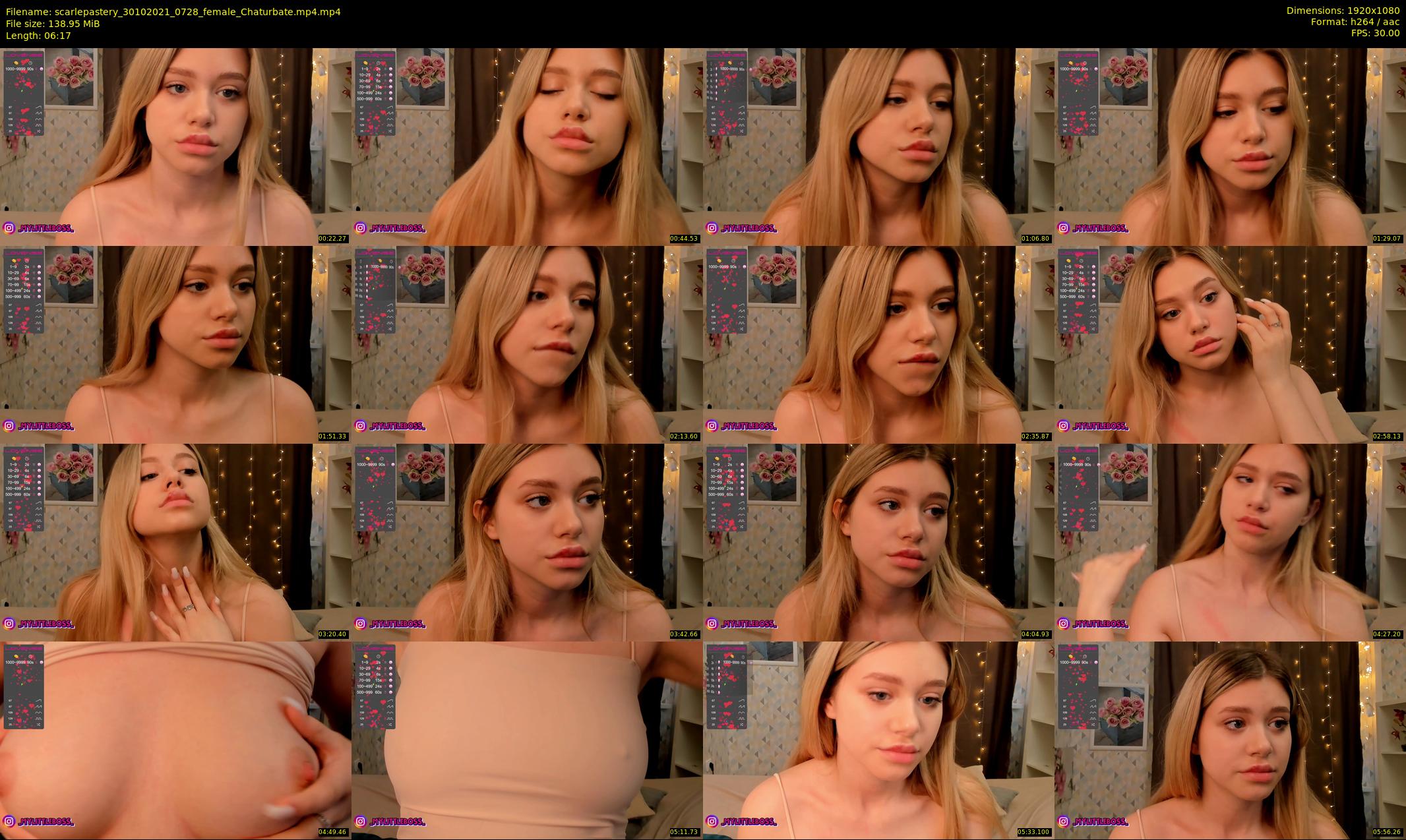 scarlepastery — 7 minute Chaturbate couple cam show recording, 1080p, Oct 30, 2021