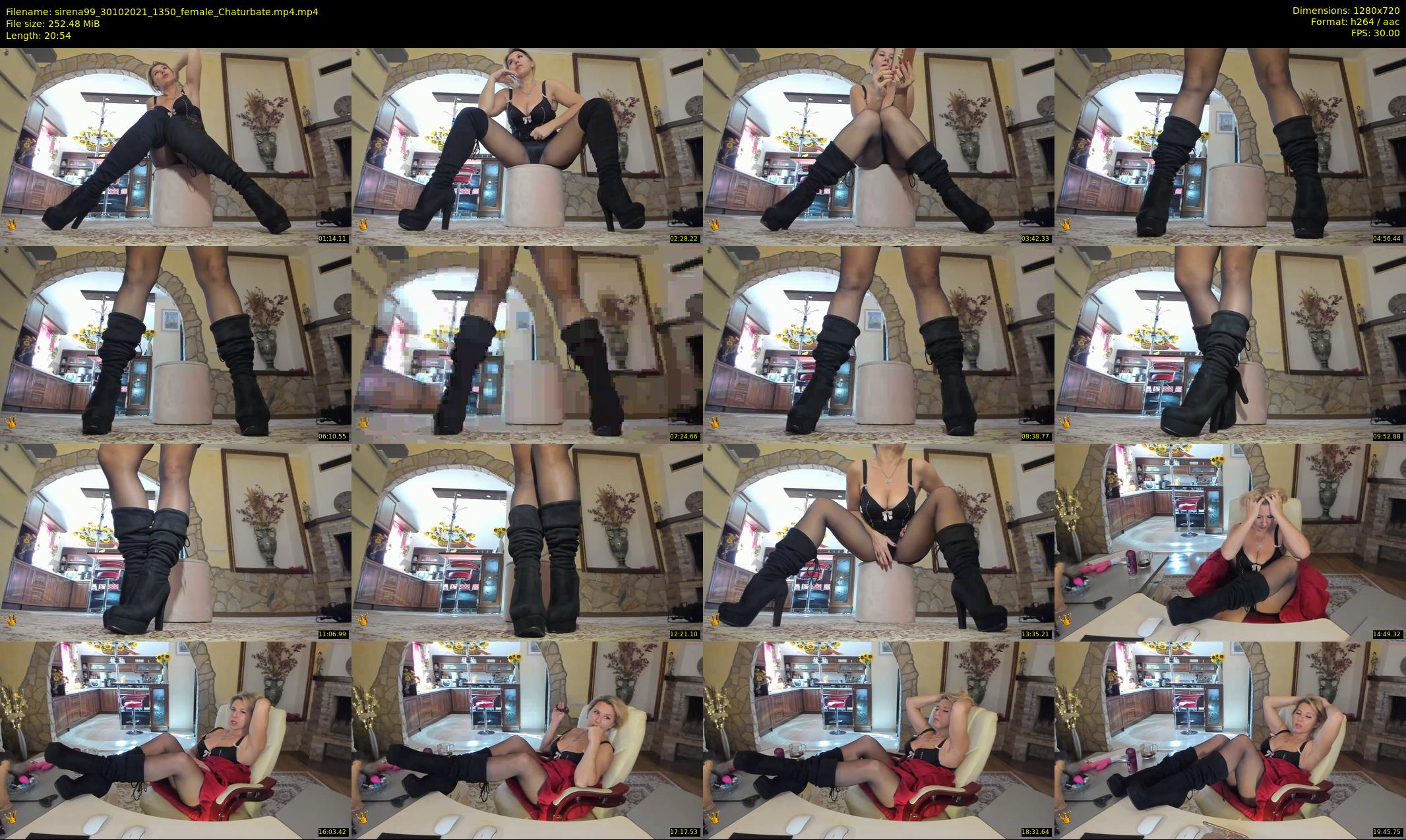 sirena99 — 21 minute Chaturbate female cam show recording, 720p, Oct 30, 2021