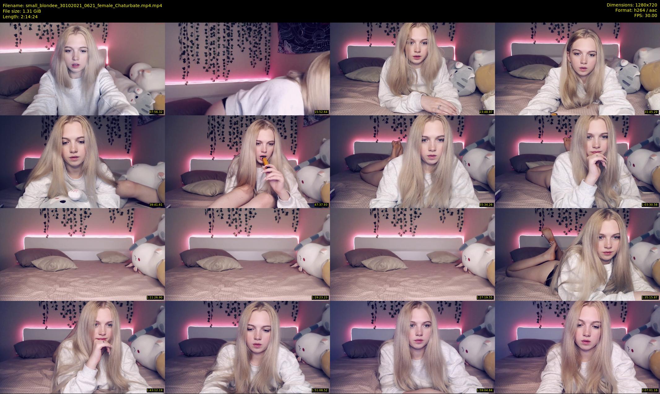small_blondee — 135 minute Chaturbate female cam show recording, 720p, Oct 30, 2021