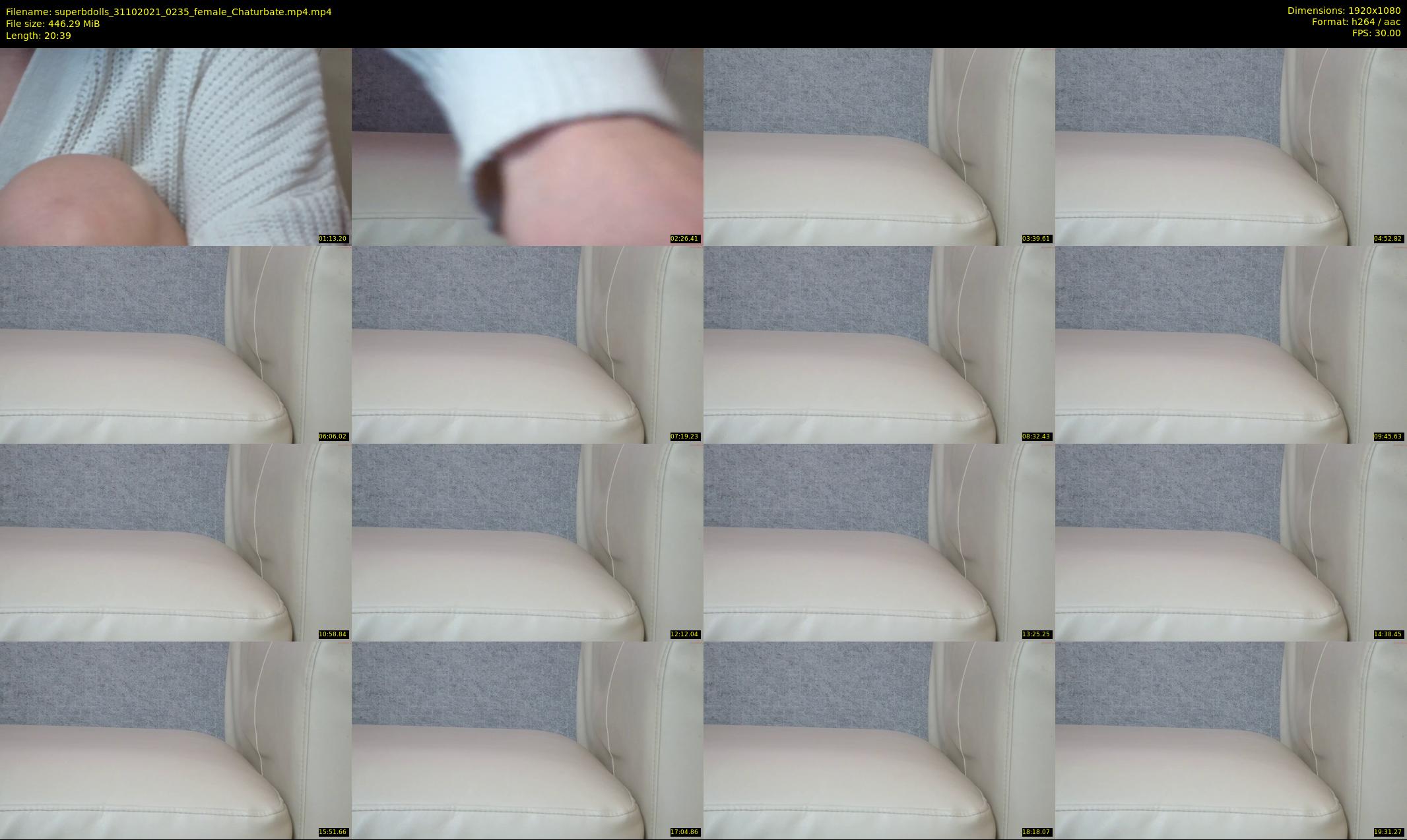superbdolls — 21 minute Chaturbate couple cam show recording, 1080p, Oct 31, 2021