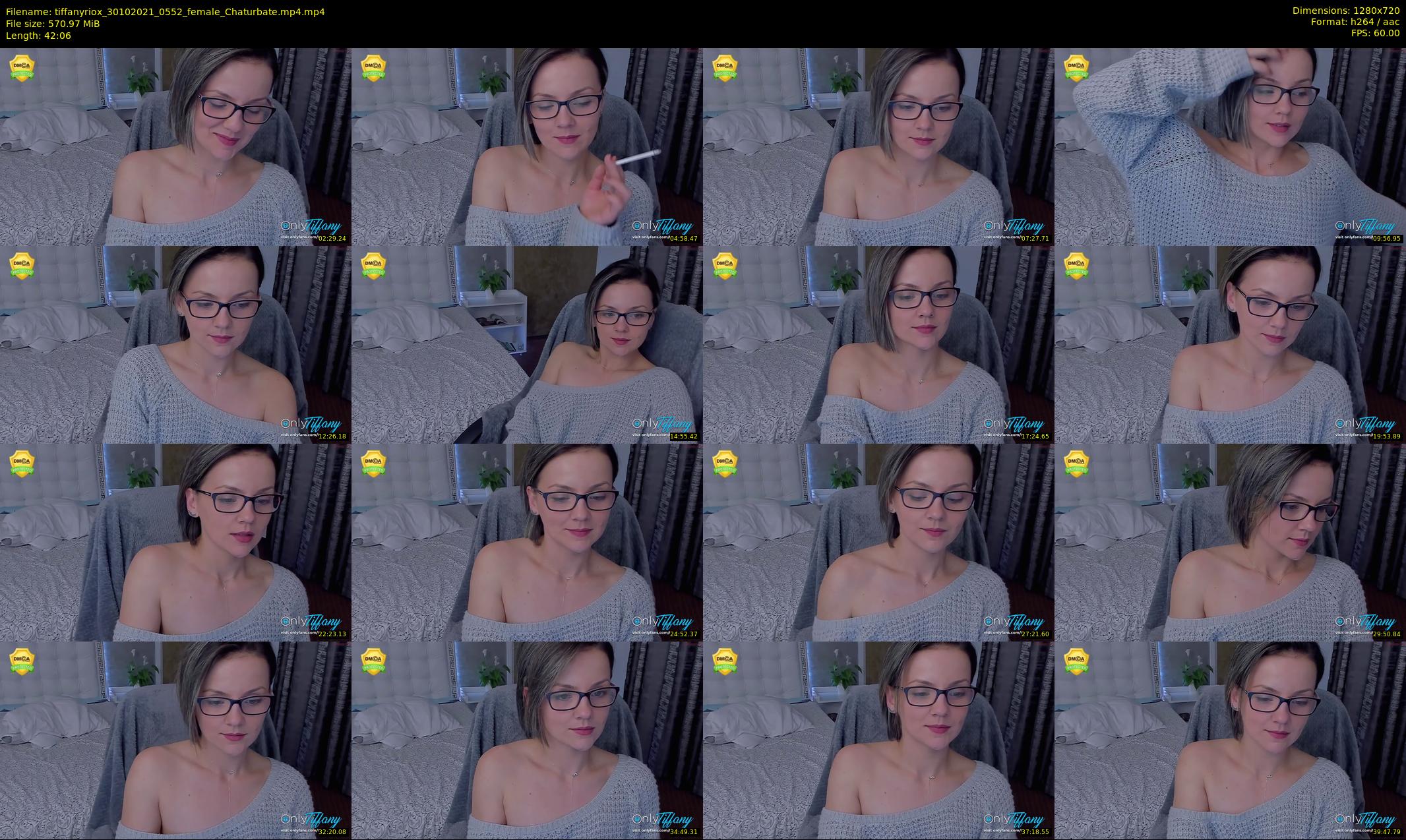 tiffanyriox — 43 minute Chaturbate female cam show recording, 720p, Oct 30, 2021