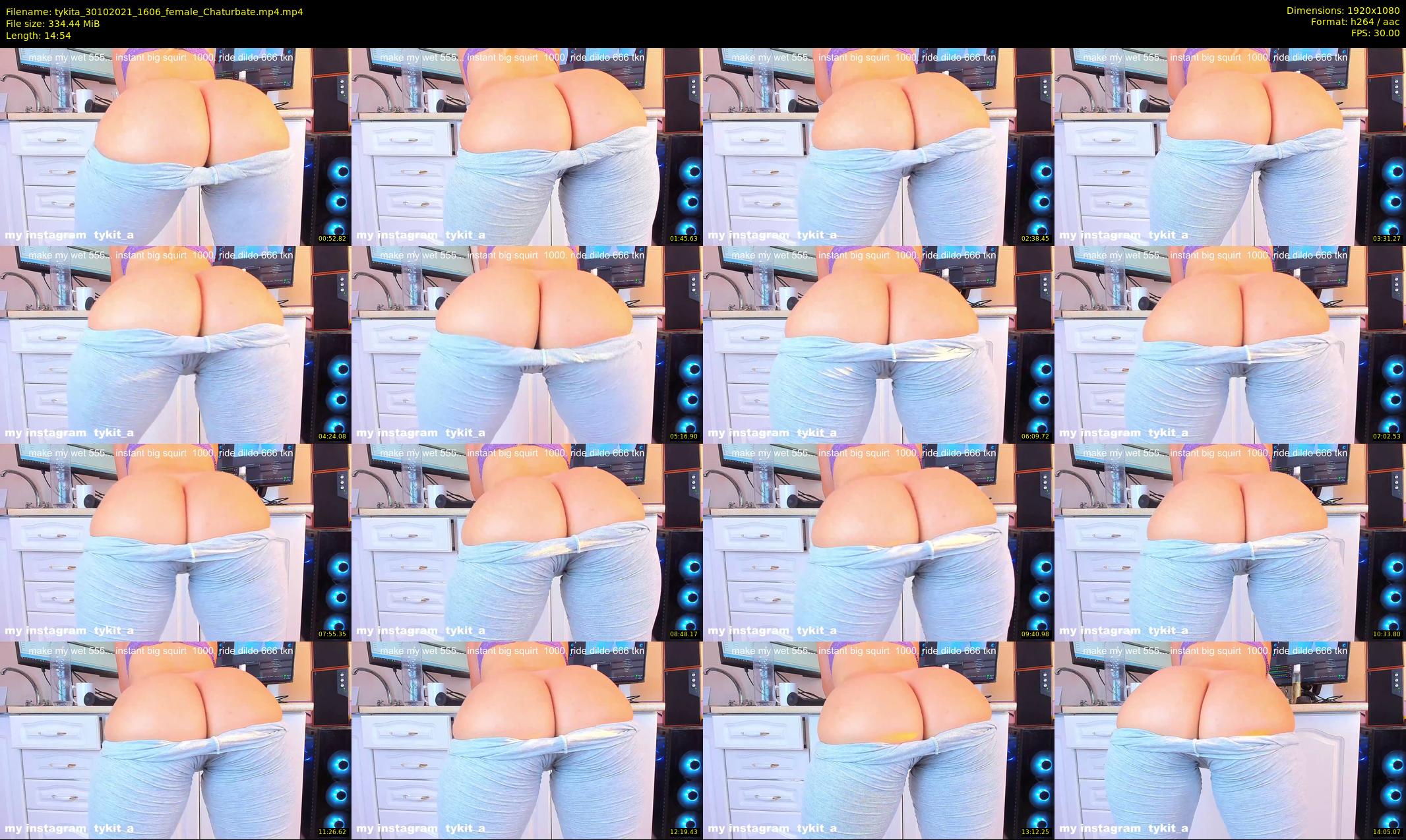 tykita — 15 minute Chaturbate female cam show recording, 1080p, Oct 30, 2021