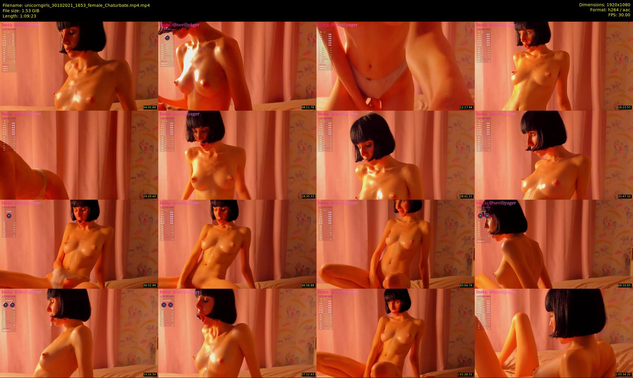 unicorngirls — 70 minute Chaturbate couple cam show recording, 1080p, Oct 30, 2021