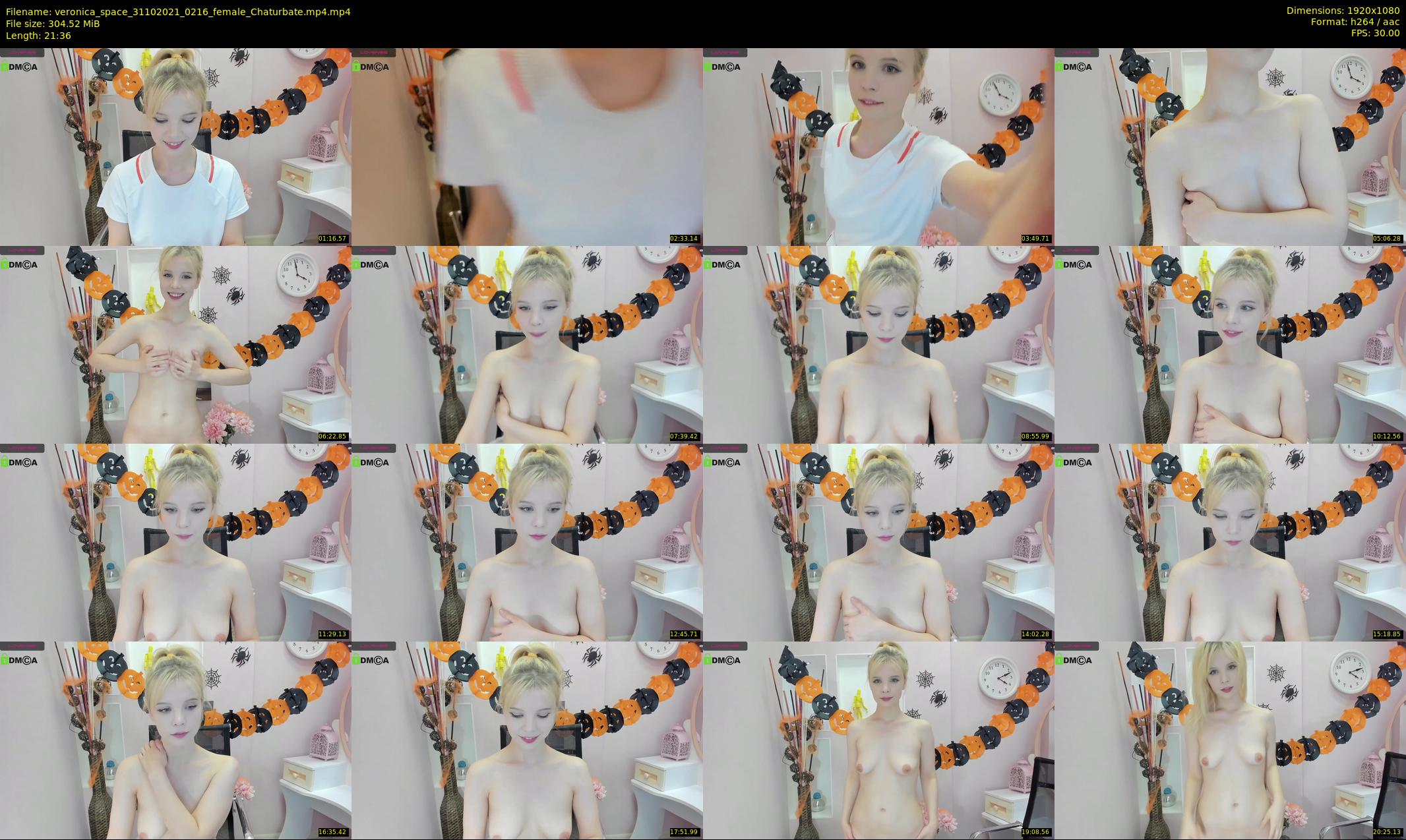 veronica_space — 22 minute Chaturbate female cam show recording, 1080p, Oct 31, 2021