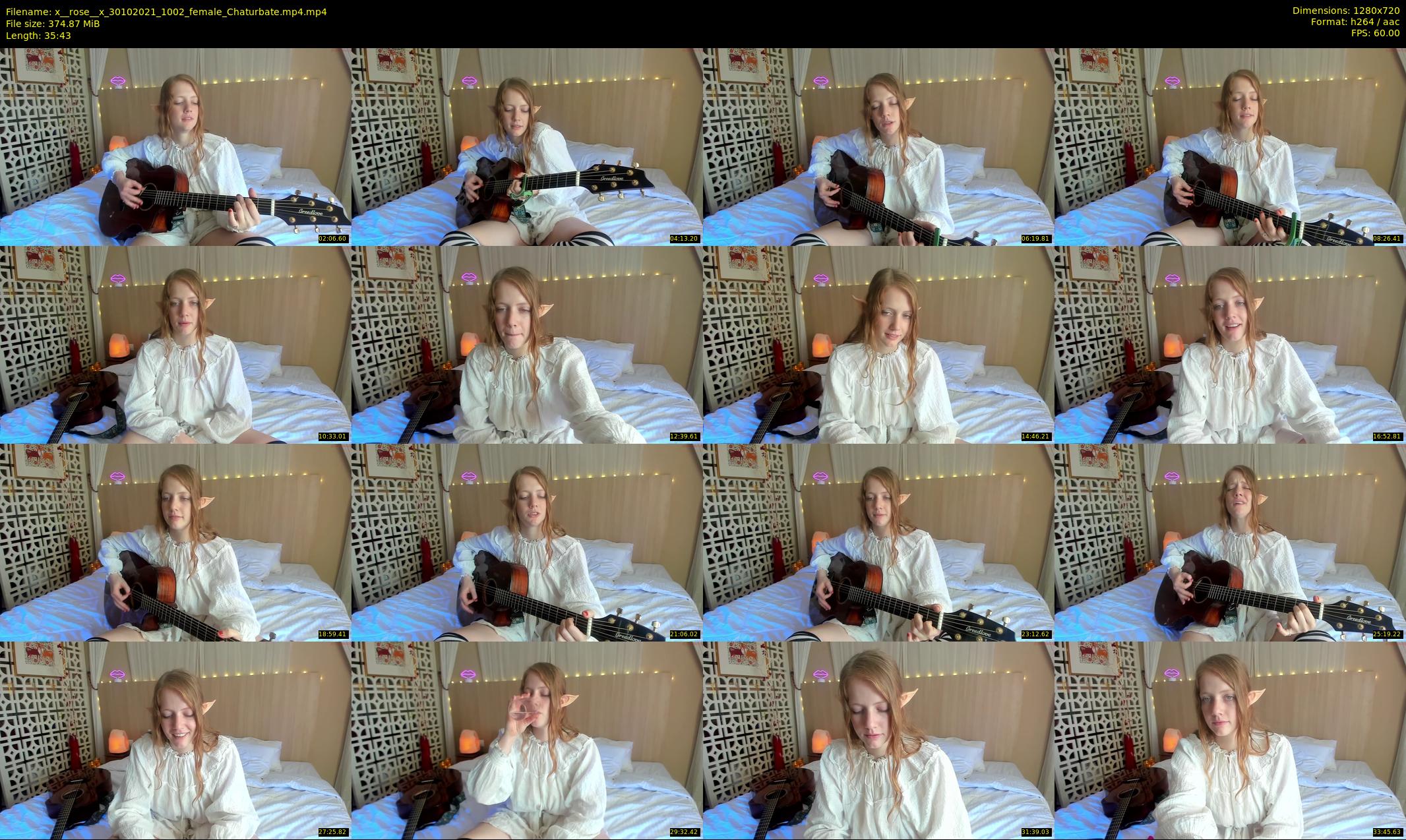 x__rose__x — 36 minute Chaturbate female cam show recording, 720p, Oct 30, 2021
