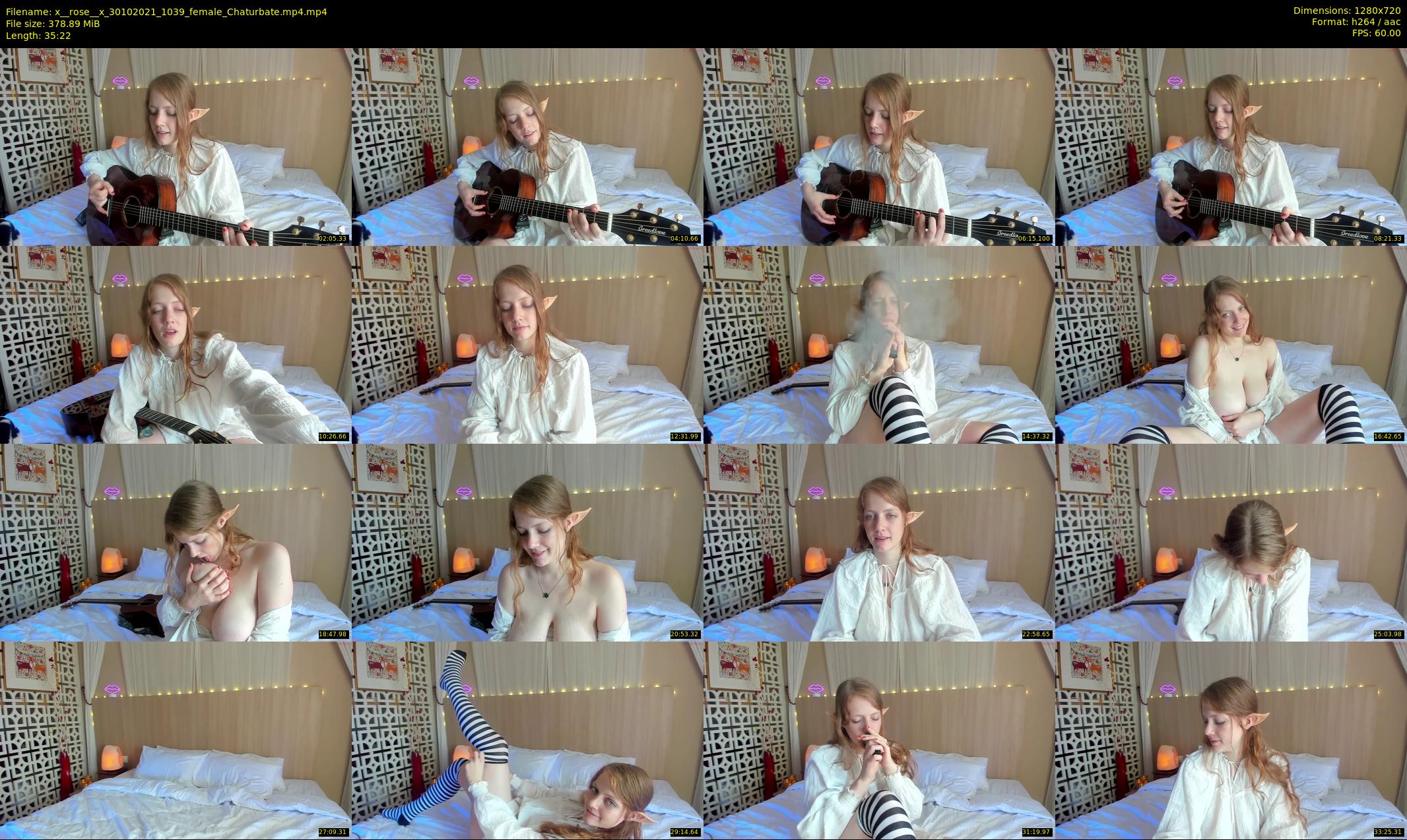 x__rose__x — 36 minute Chaturbate female cam show recording, 720p, Oct 30, 2021