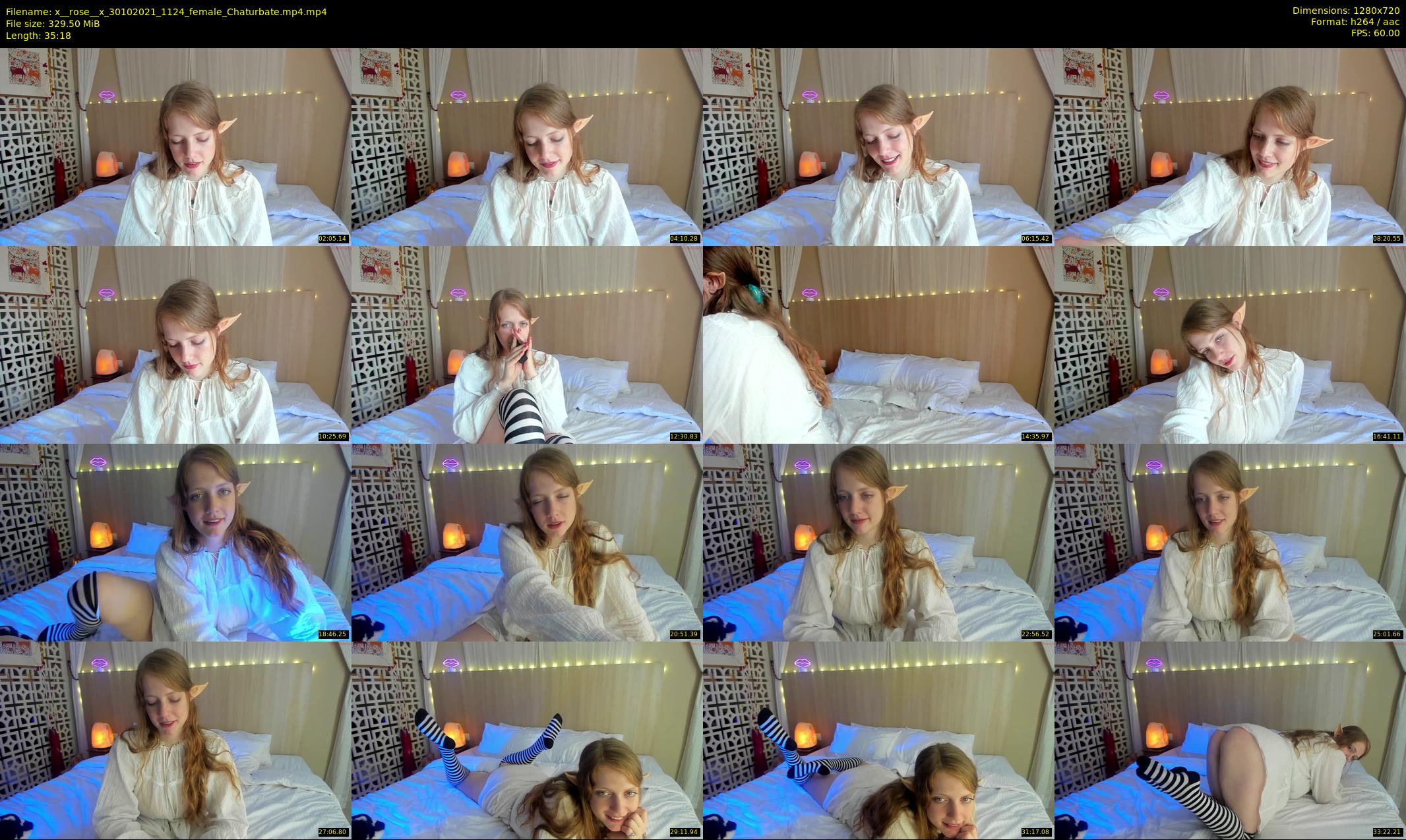 x__rose__x — 36 minute Chaturbate female cam show recording, 720p, Oct 30, 2021