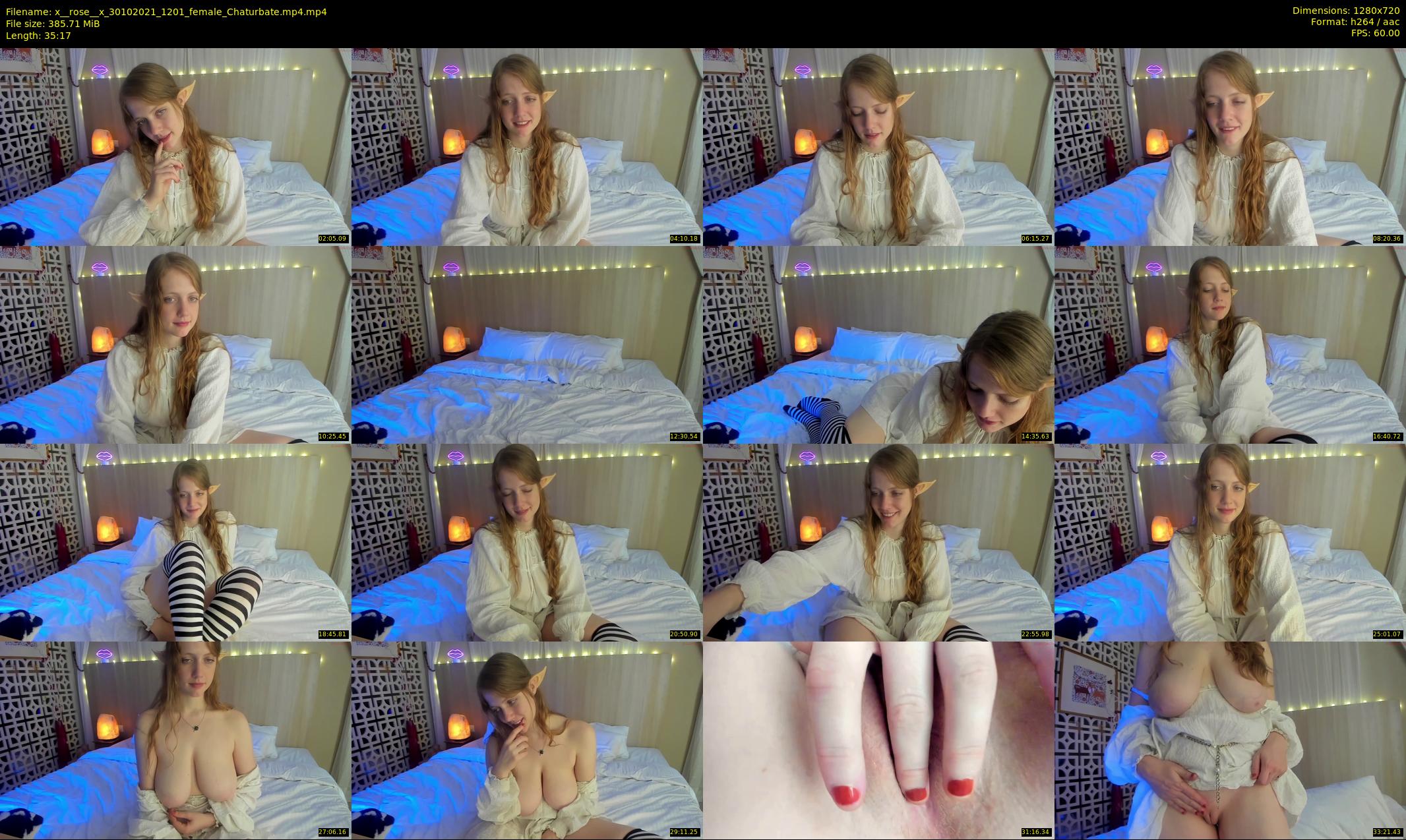 x__rose__x — 36 minute Chaturbate female cam show recording, 720p, Oct 30, 2021
