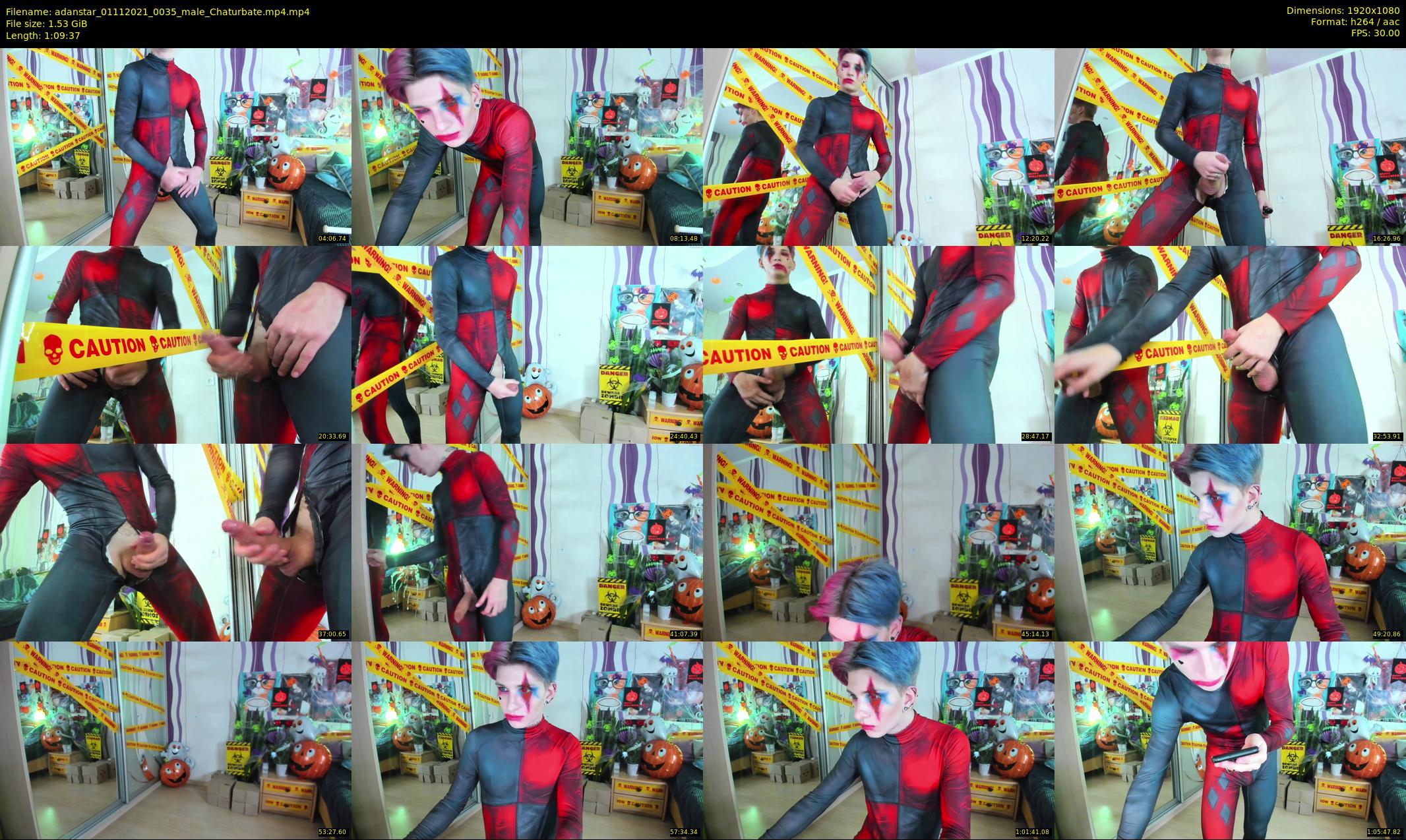 adanstar — 70 minute Chaturbate male cam show recording, 1080p, Nov 1, 2021