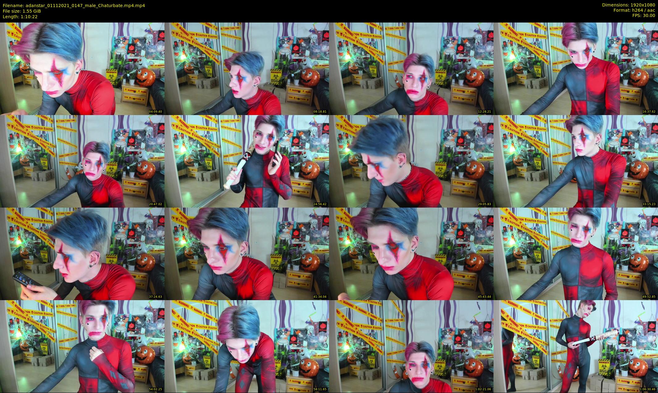 adanstar — 71 minute Chaturbate male cam show recording, 1080p, Nov 1, 2021
