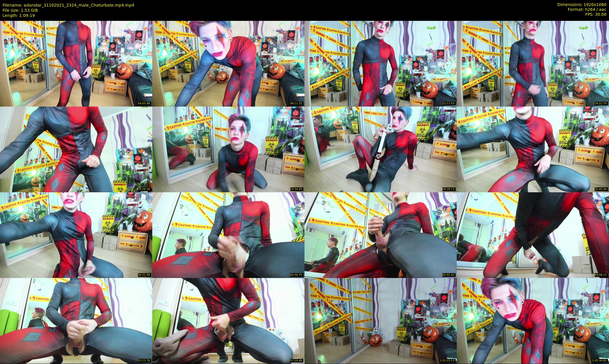 adanstar — 70 minute Chaturbate male cam show recording, 1080p, Oct 31, 2021