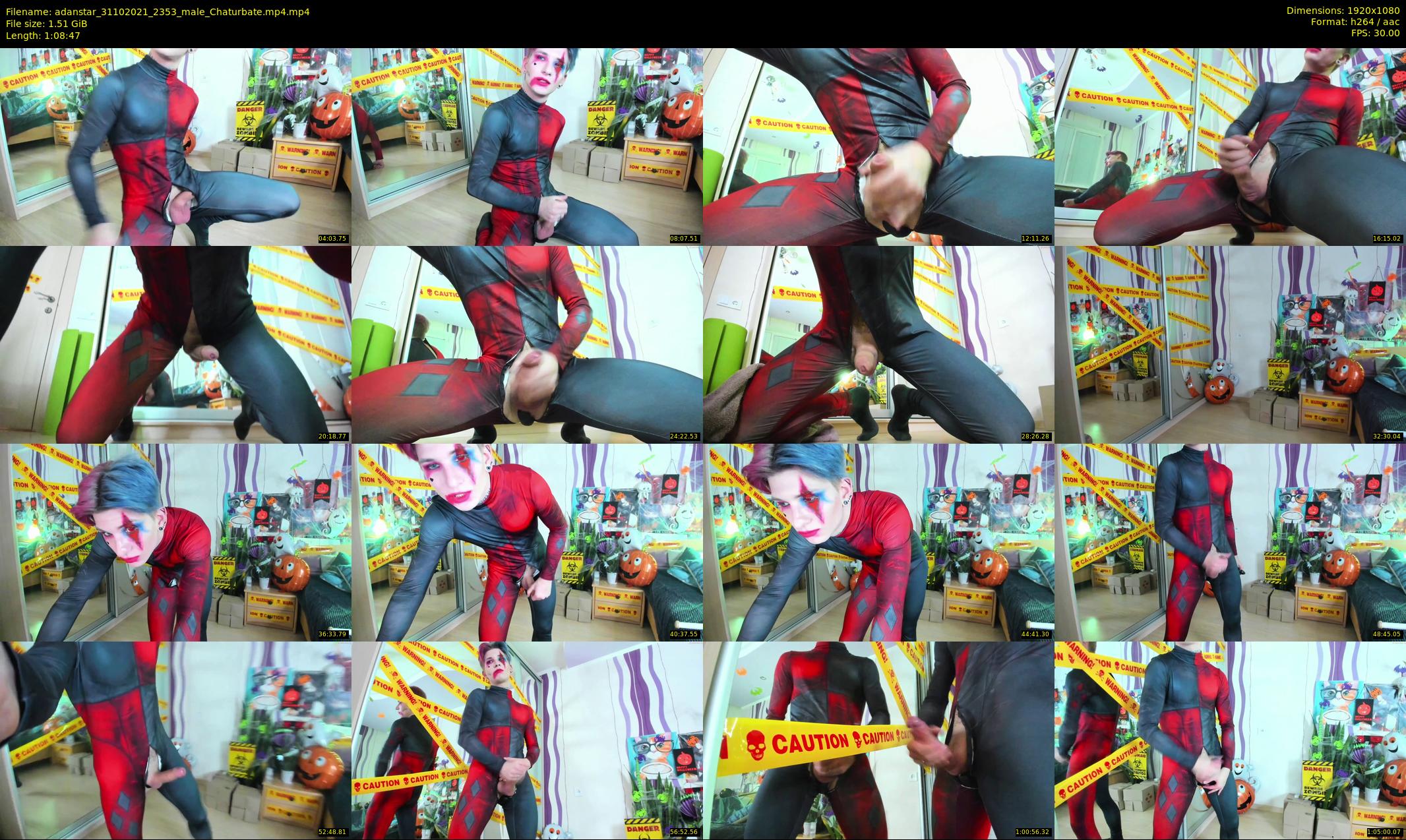 adanstar — 69 minute Chaturbate male cam show recording, 1080p, Oct 31, 2021