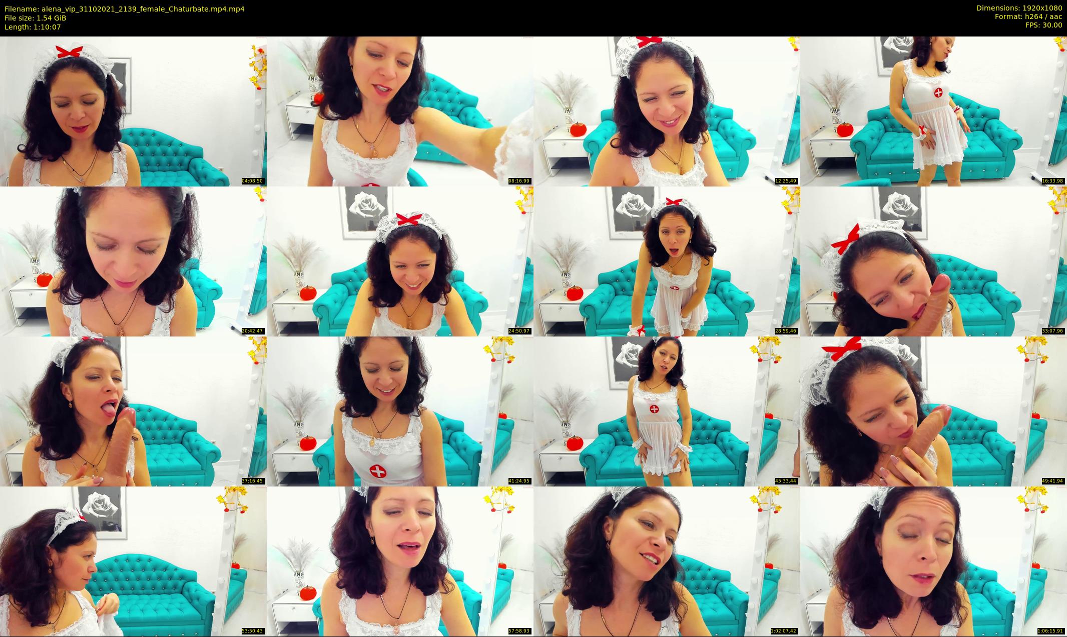 alena_vip — 71 minute Chaturbate female cam show recording, 1080p, Oct 31, 2021