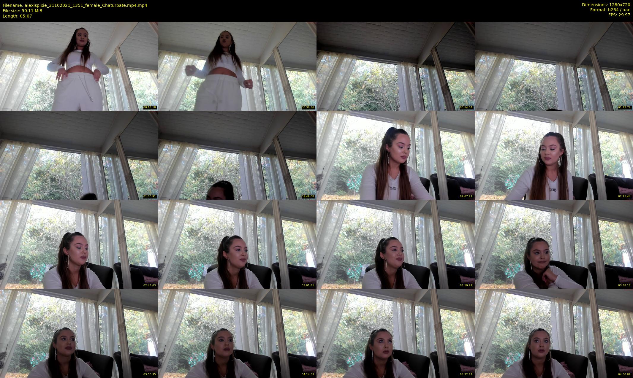 alexispixie — 6 minute Chaturbate female cam show recording, 720p, Oct 31, 2021