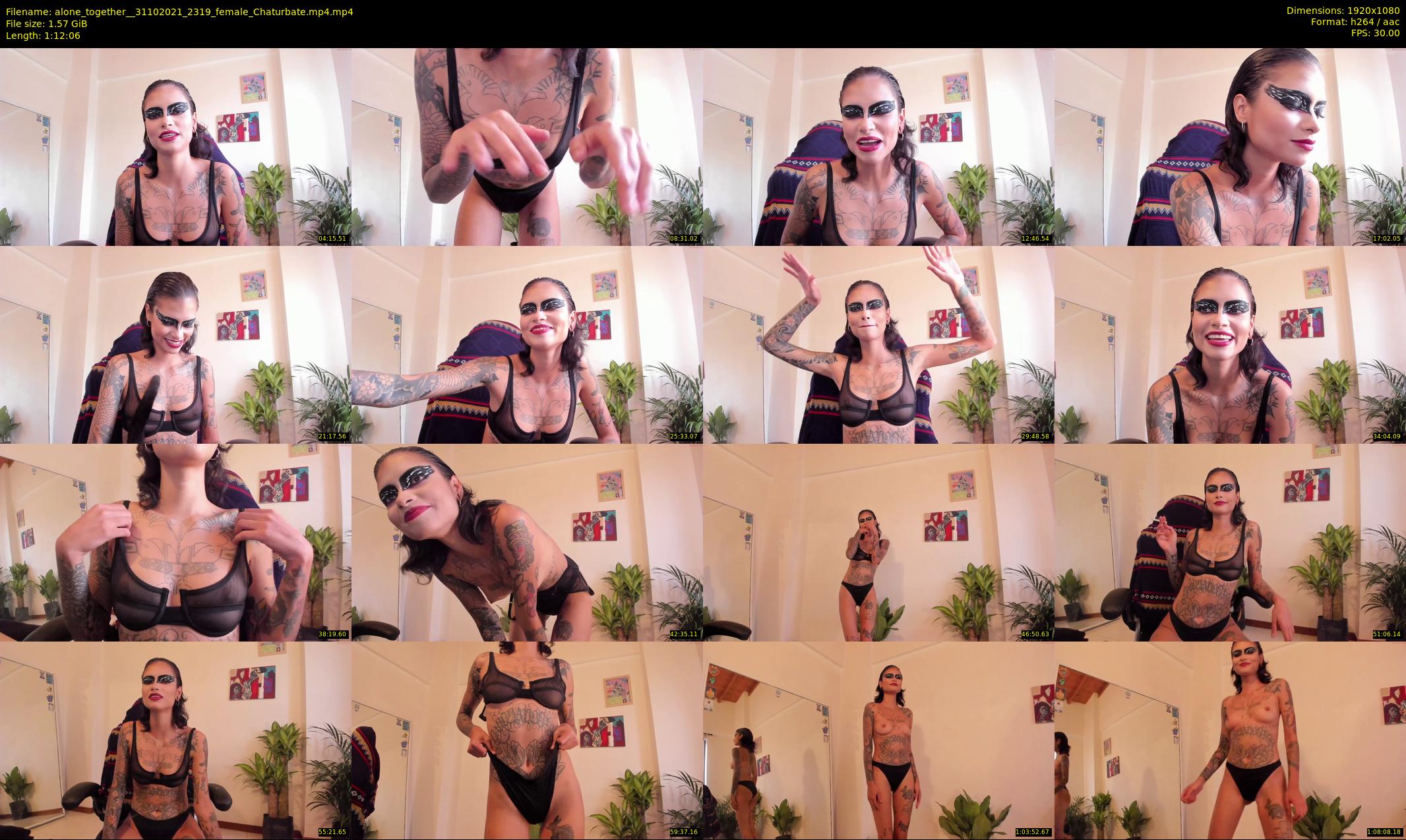 alone_together_ — 73 minute Chaturbate female cam show recording, 1080p, Oct 31, 2021