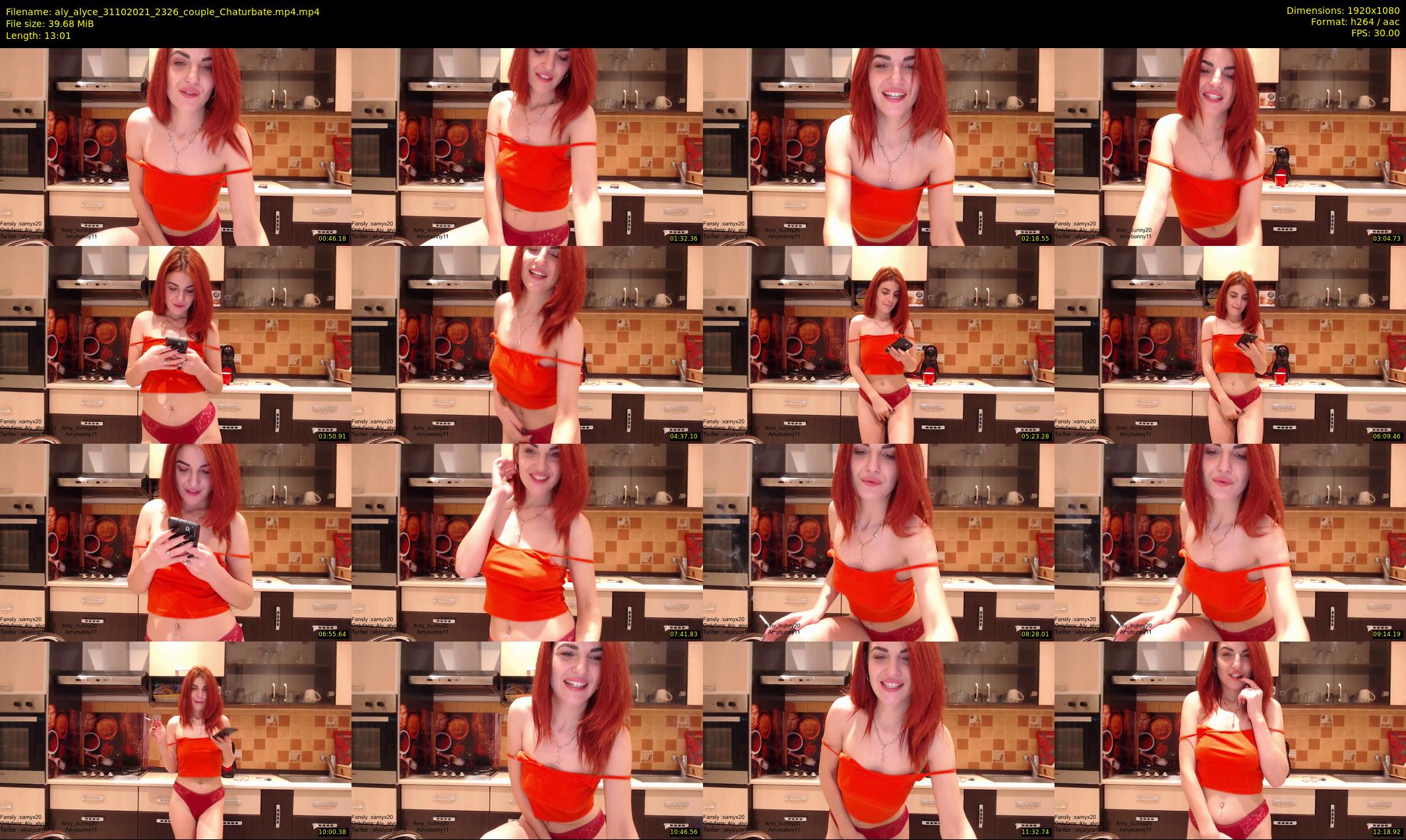 aly_alyce — 14 minute Chaturbate female cam show recording, 1080p, Oct 31, 2021