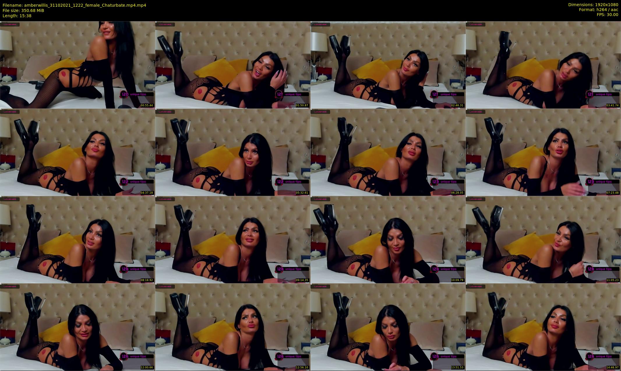 amberwillis — 16 minute Chaturbate female cam show recording, 1080p, Oct 31, 2021