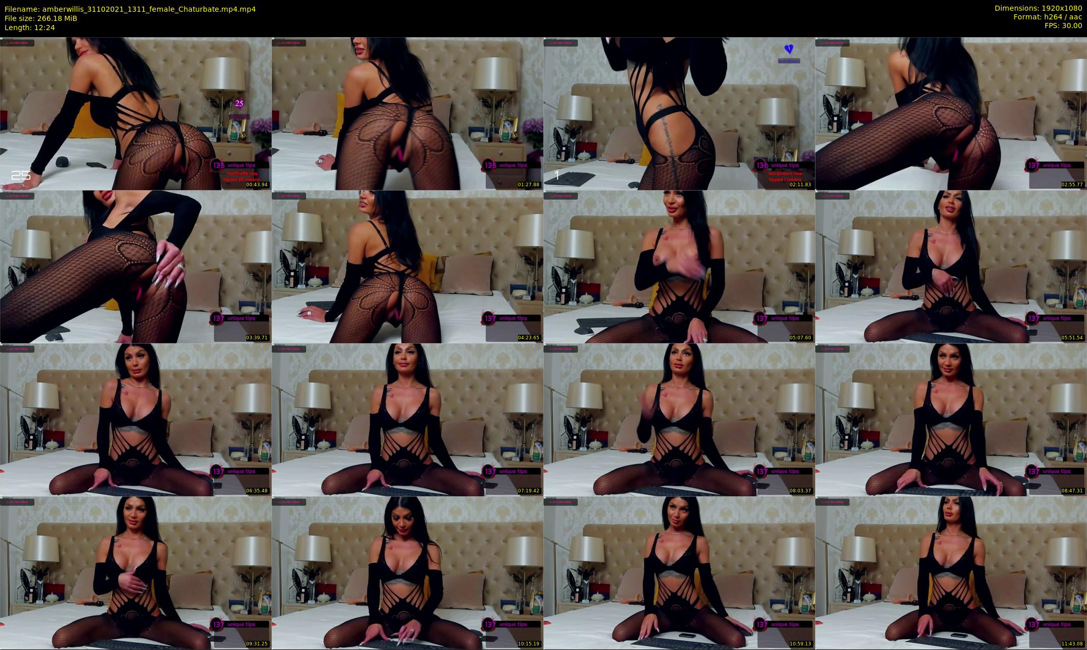 amberwillis — 13 minute Chaturbate female cam show recording, 1080p, Oct 31, 2021