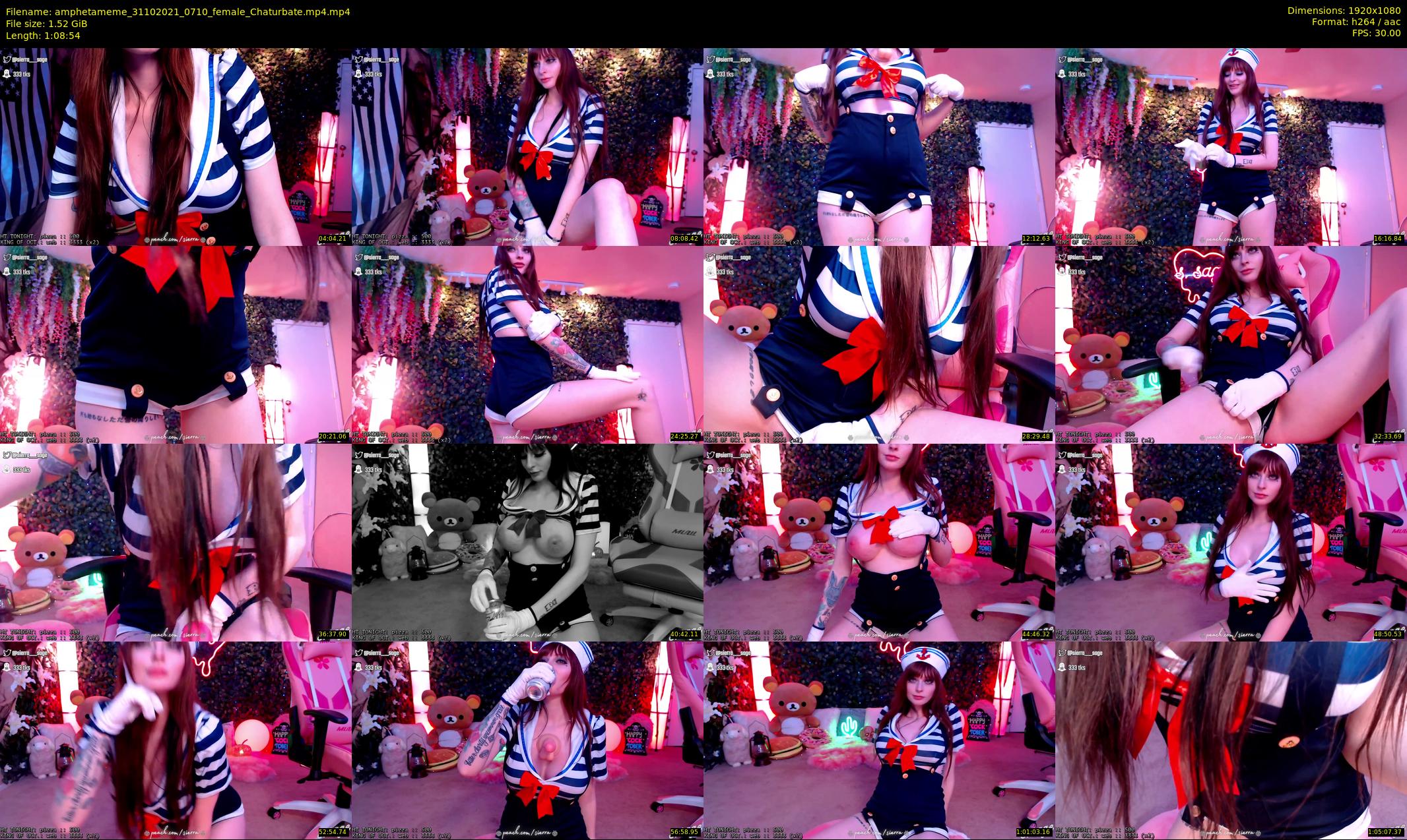 amphetameme — 69 minute Chaturbate female cam show recording, 1080p, Oct 31, 2021