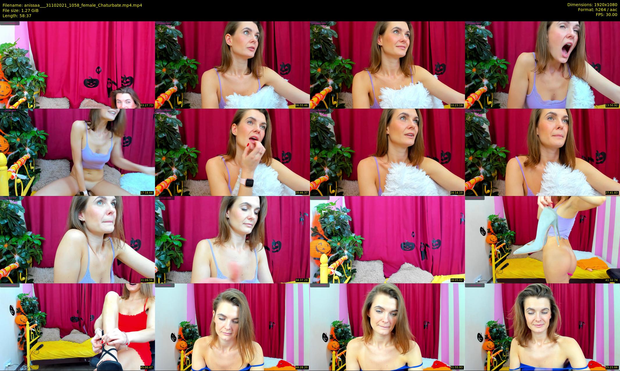 anissaa__ — 59 minute Chaturbate female cam show recording, 1080p, Oct 31, 2021