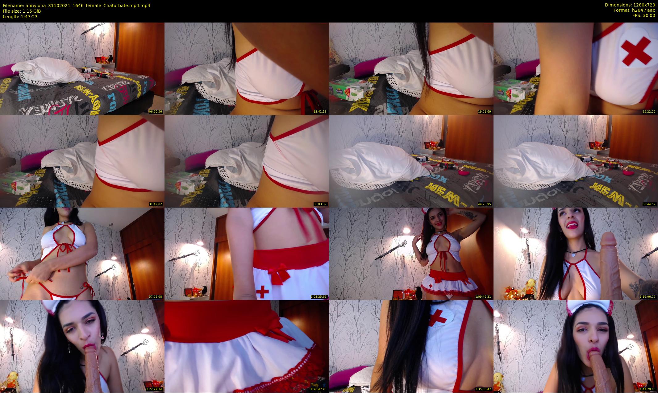 annyluna — 108 minute Chaturbate female cam show recording, 720p, Oct 31, 2021