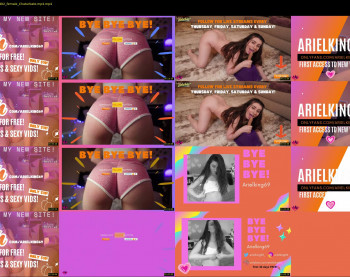 arielking69 — 3 minute Chaturbate female cam show recording, 1080p, Oct 31, 2021