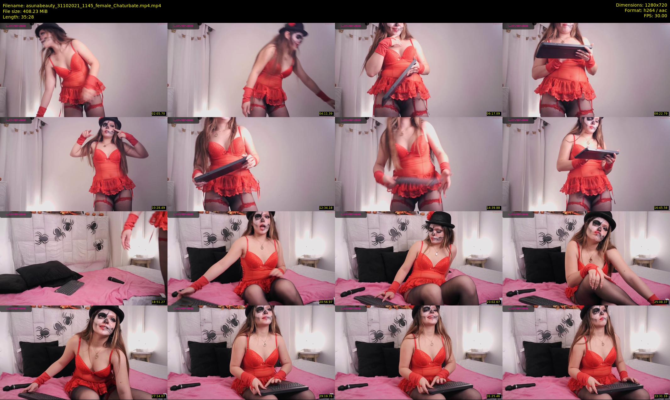 asunabeauty — 36 minute Chaturbate female cam show recording, 720p, Oct 31, 2021