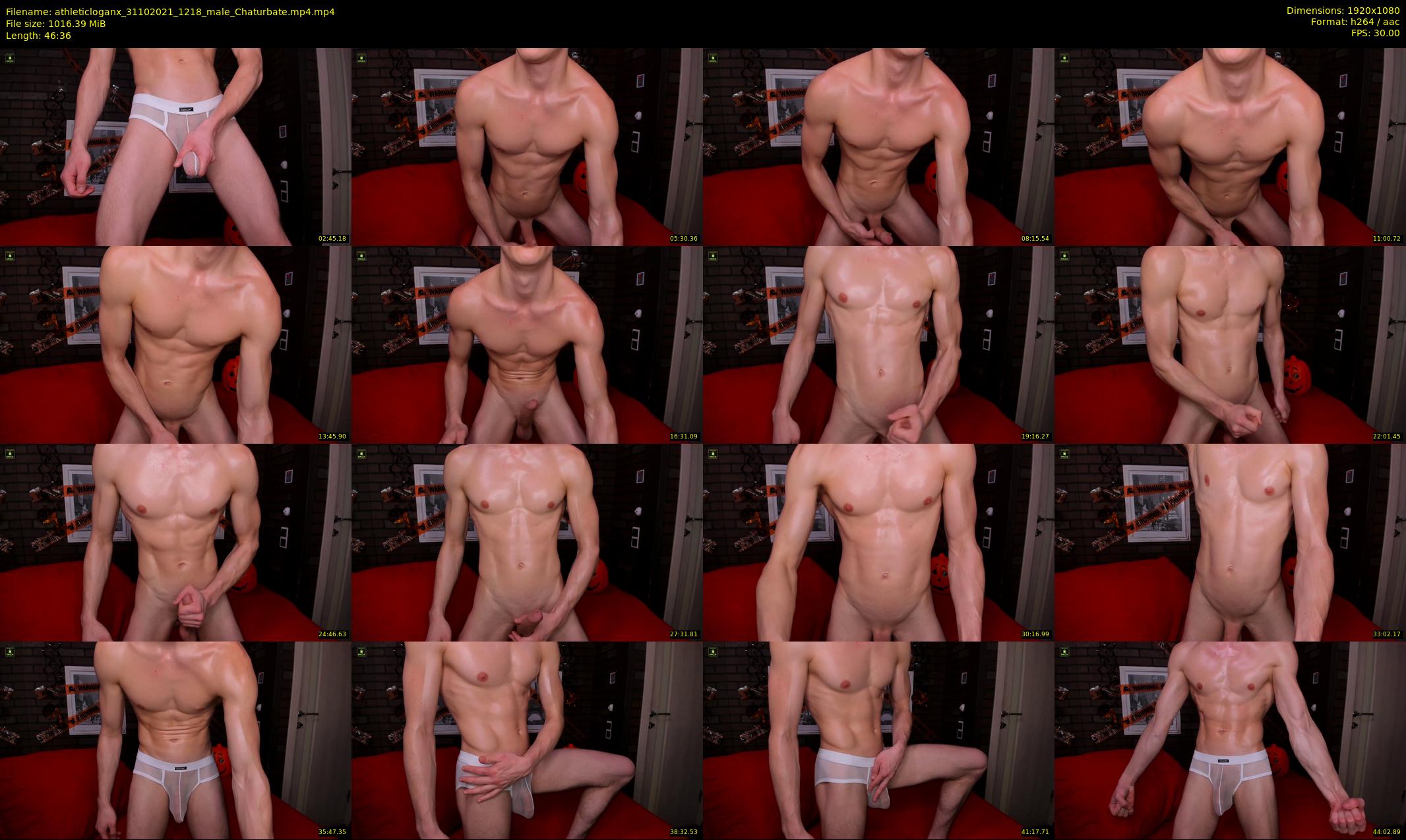 athleticloganx — 47 minute Chaturbate male cam show recording, 1080p, Oct 31, 2021