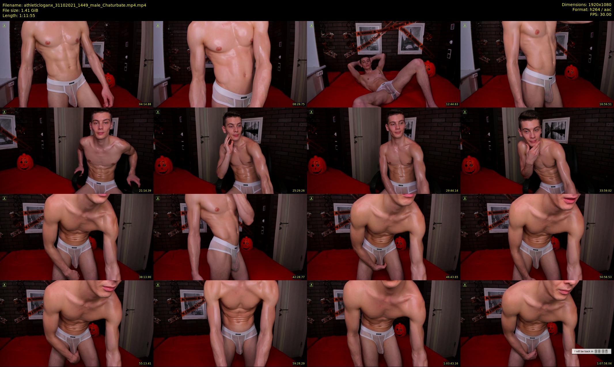 athleticloganx — 72 minute Chaturbate male cam show recording, 1080p, Oct 31, 2021