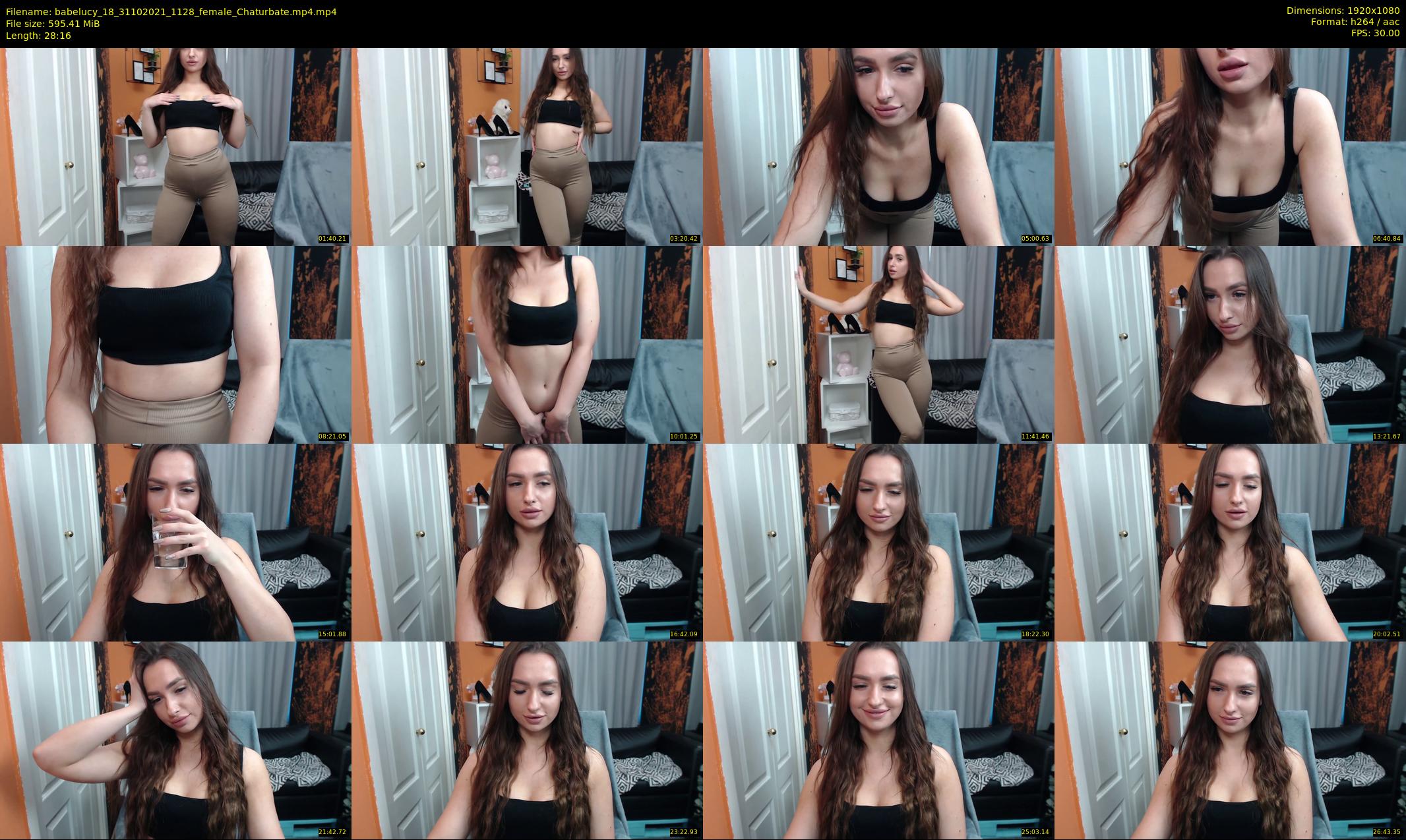 babelucy_18 — 29 minute Chaturbate female cam show recording, 1080p, Oct 31, 2021