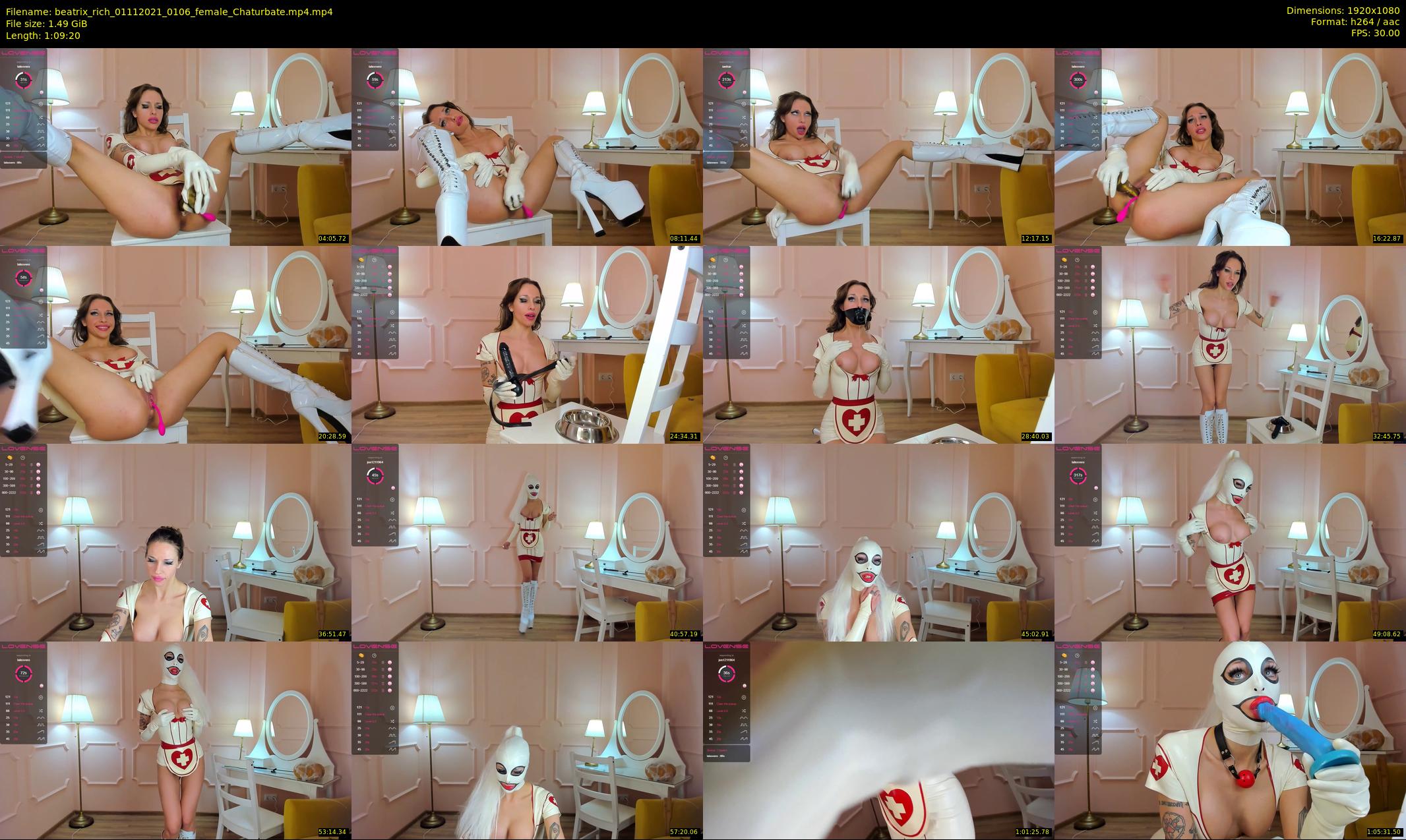 beatrix_rich — 70 minute Chaturbate female cam show recording, 1080p, Nov 1, 2021