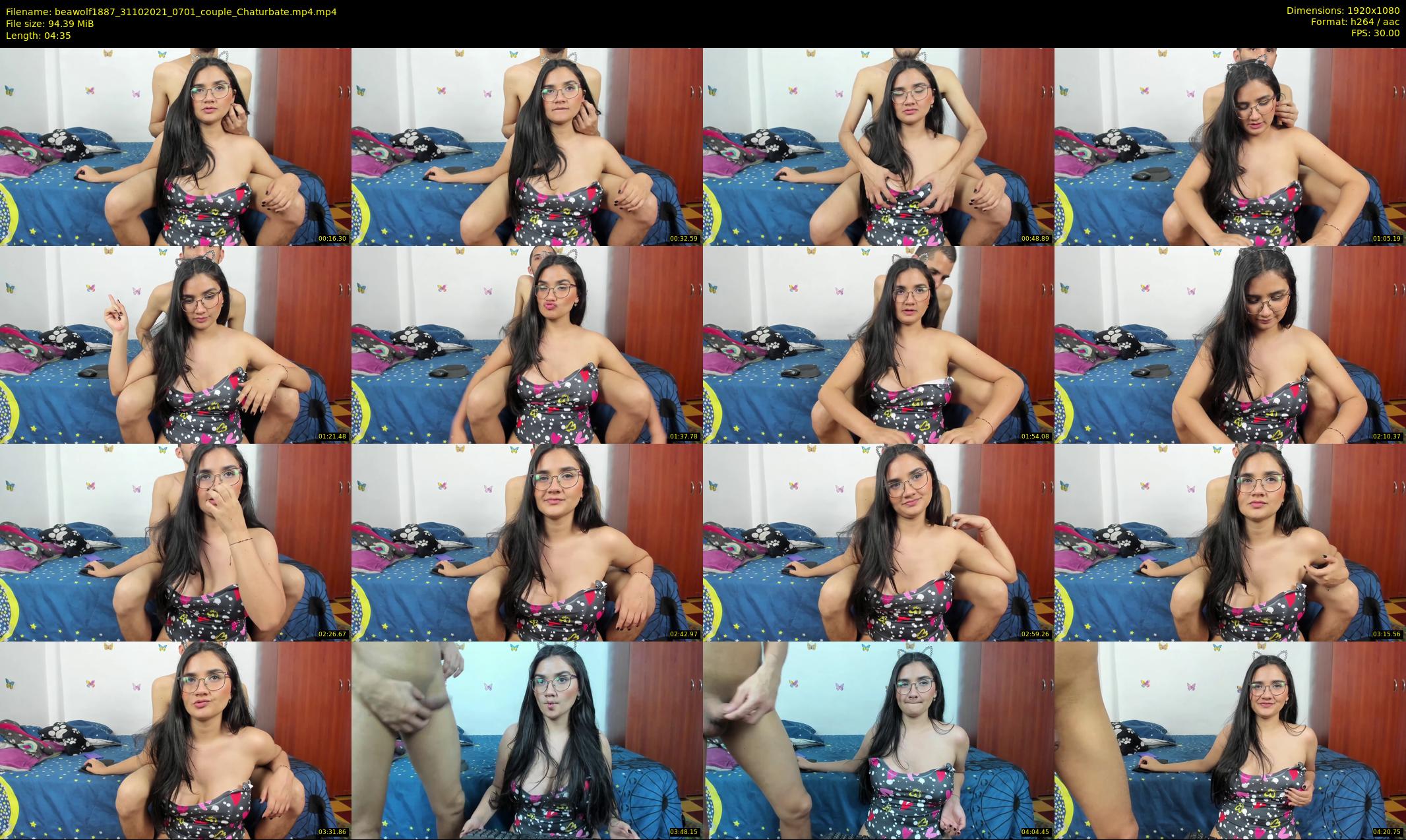 beawolf1887 — 5 minute Chaturbate couple cam show recording, 1080p, Oct 31, 2021